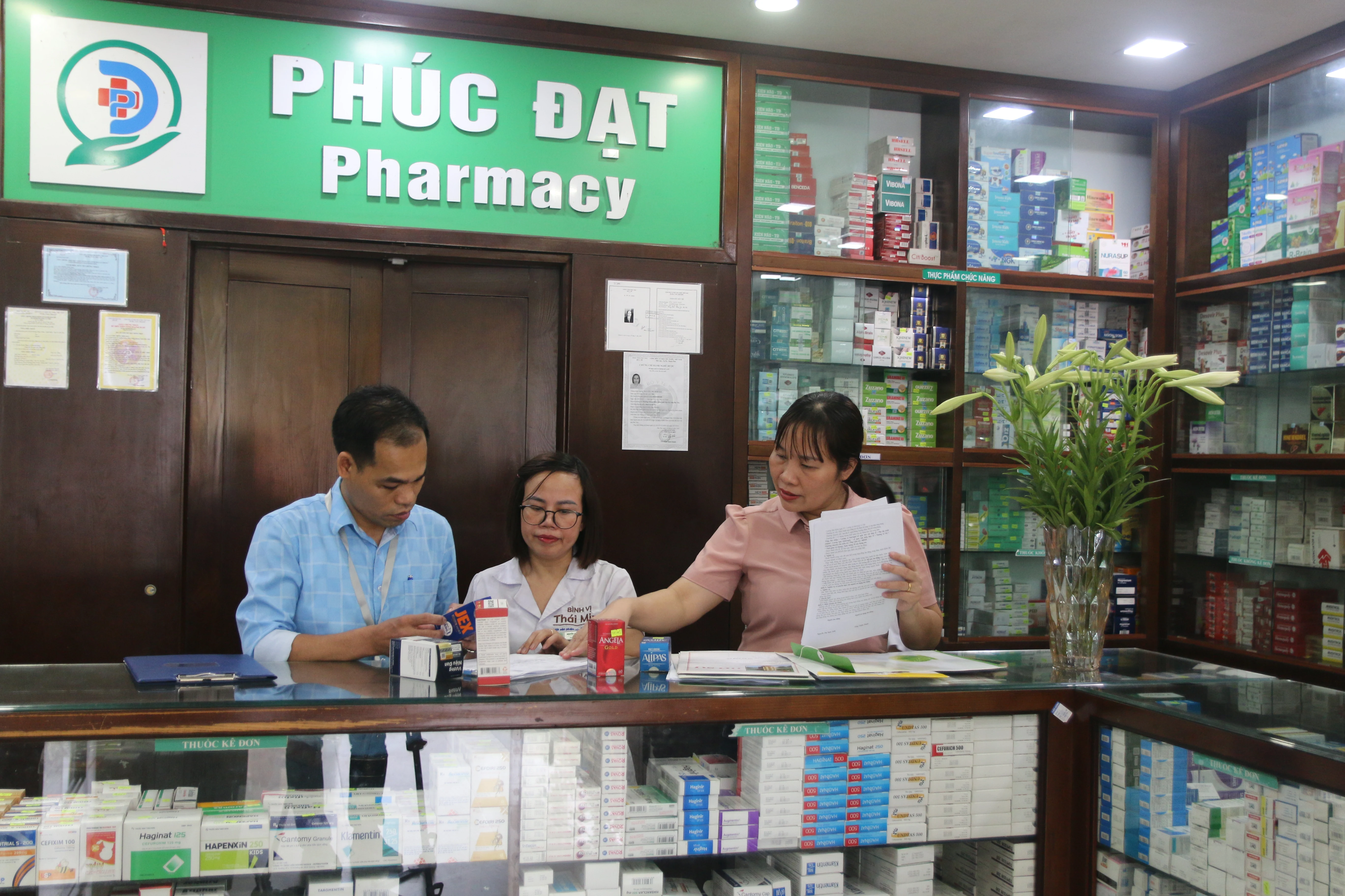 Khảo sát, rà soát các nhà thuốc trên địa bàn thành phố Việt Trì