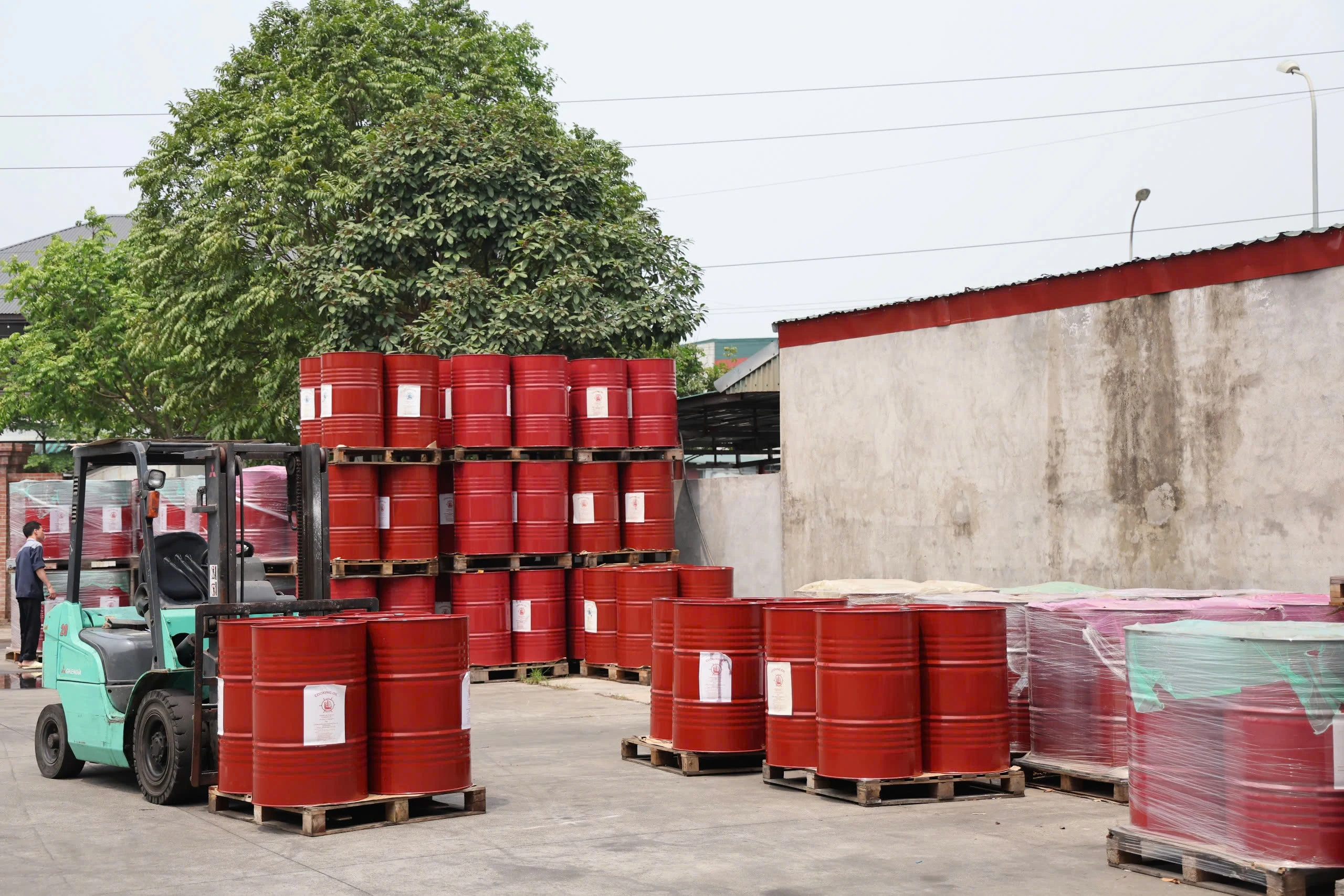 Đột kích xưởng sản xuất tạm giữ hàng trăm tấn bột nêm, bột canh, dầu ăn, mỳ chính giả cùng các loại phụ gia