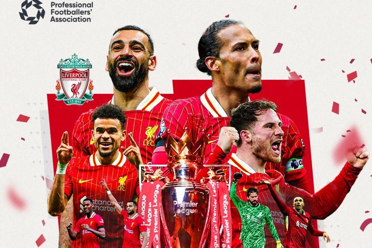 Liverpool vô địch Ngoại hạng Anh mùa 2024/25