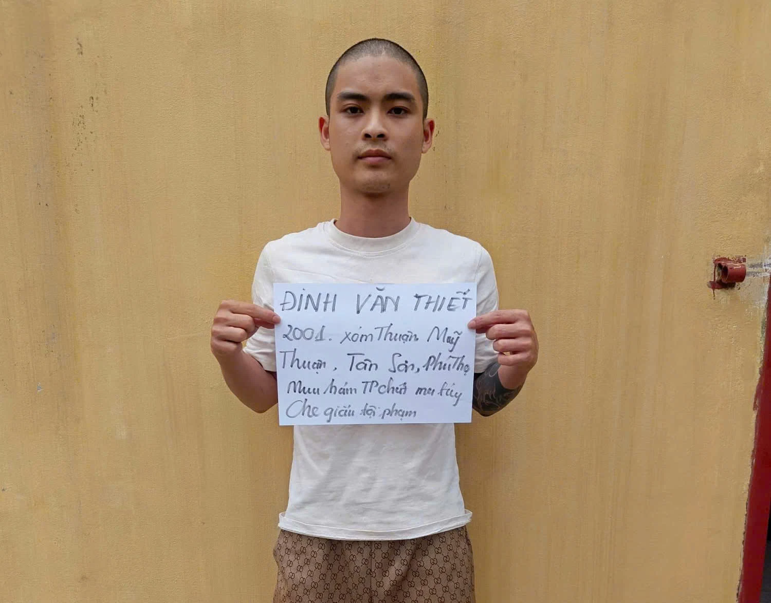 Khởi tố 3 đối tượng người Phú Thọ về tội che giấu tội phạm