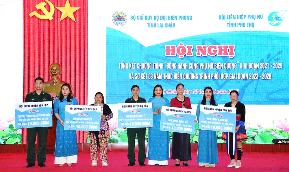 Đồng hành với phụ nữ biên cương