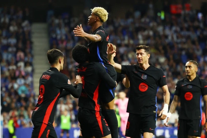 Barcelona vô địch La Liga 2024-25 sớm trước 2 vòng đấu