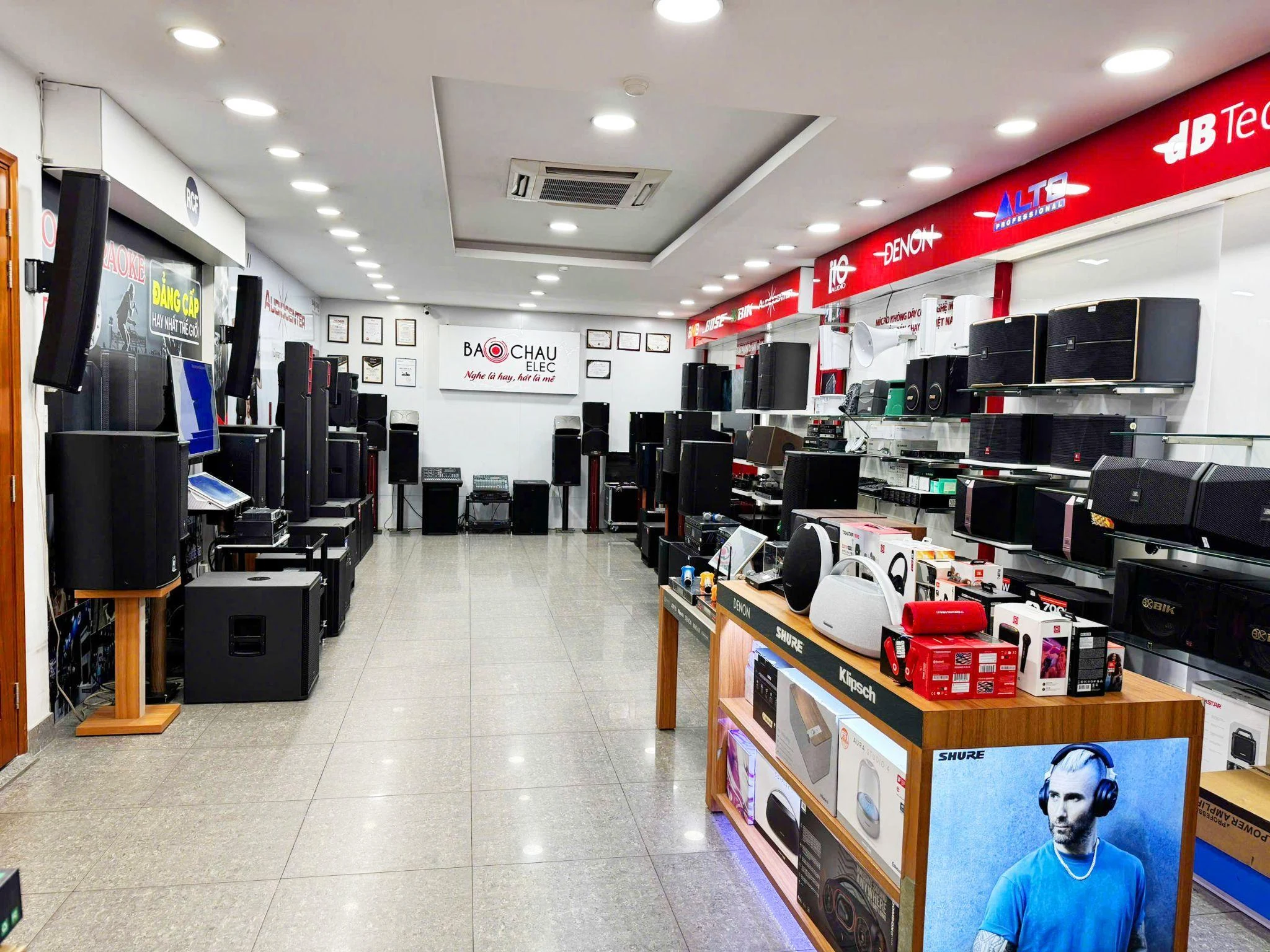 Bảo Châu Elec cung cấp đa dạng vang số, cục đẩy công suất từ giá rẻ đến cao cấp