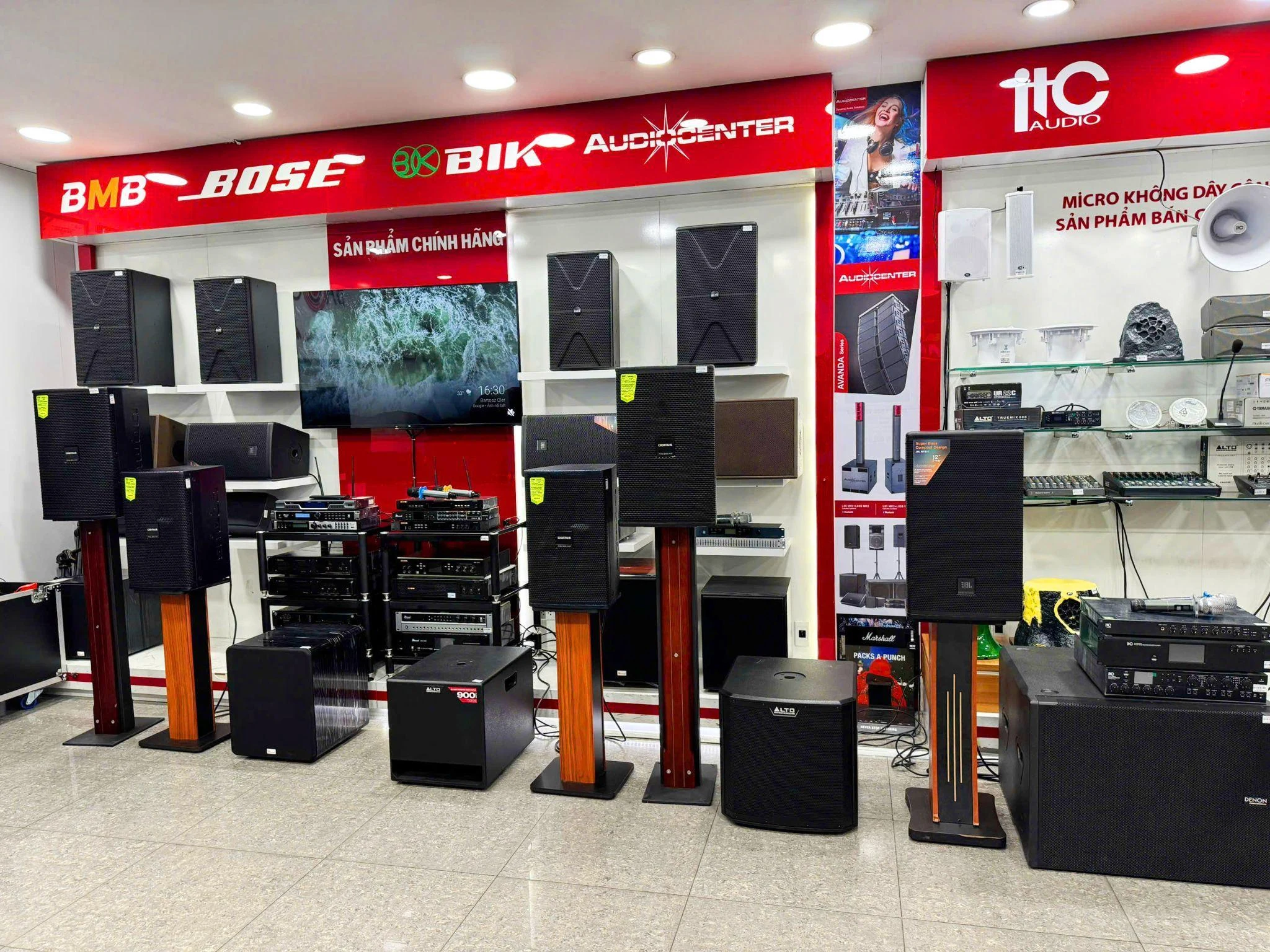 Bảo Châu Elec cung cấp đa dạng vang số, cục đẩy công suất từ giá rẻ đến cao cấp