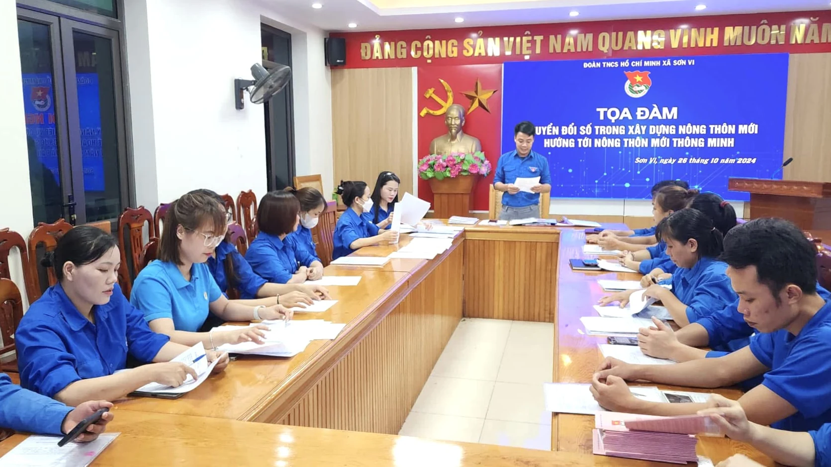 Tuổi trẻ Lâm Thao học và làm theo lời Bác