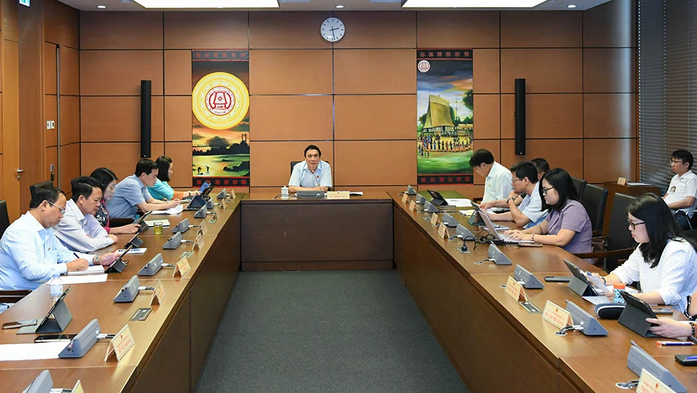 Thảo luận tại Tổ về một số dự án Luật