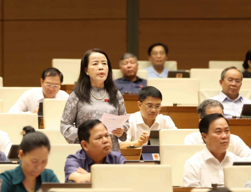 Sáng 21/5, Quốc hội thảo luận về sửa đổi, bổ sung một số điều của Luật Bầu cử