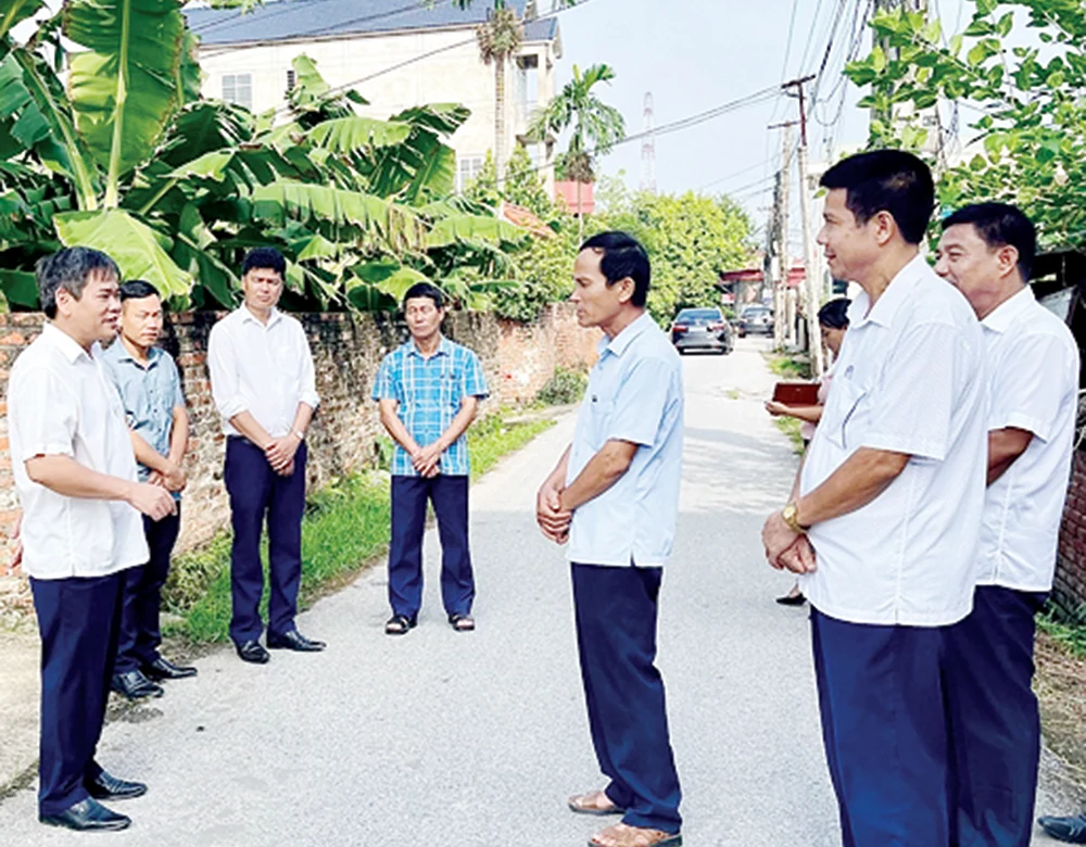 Dân vận khéo để xây dựng nông thôn mới nâng cao