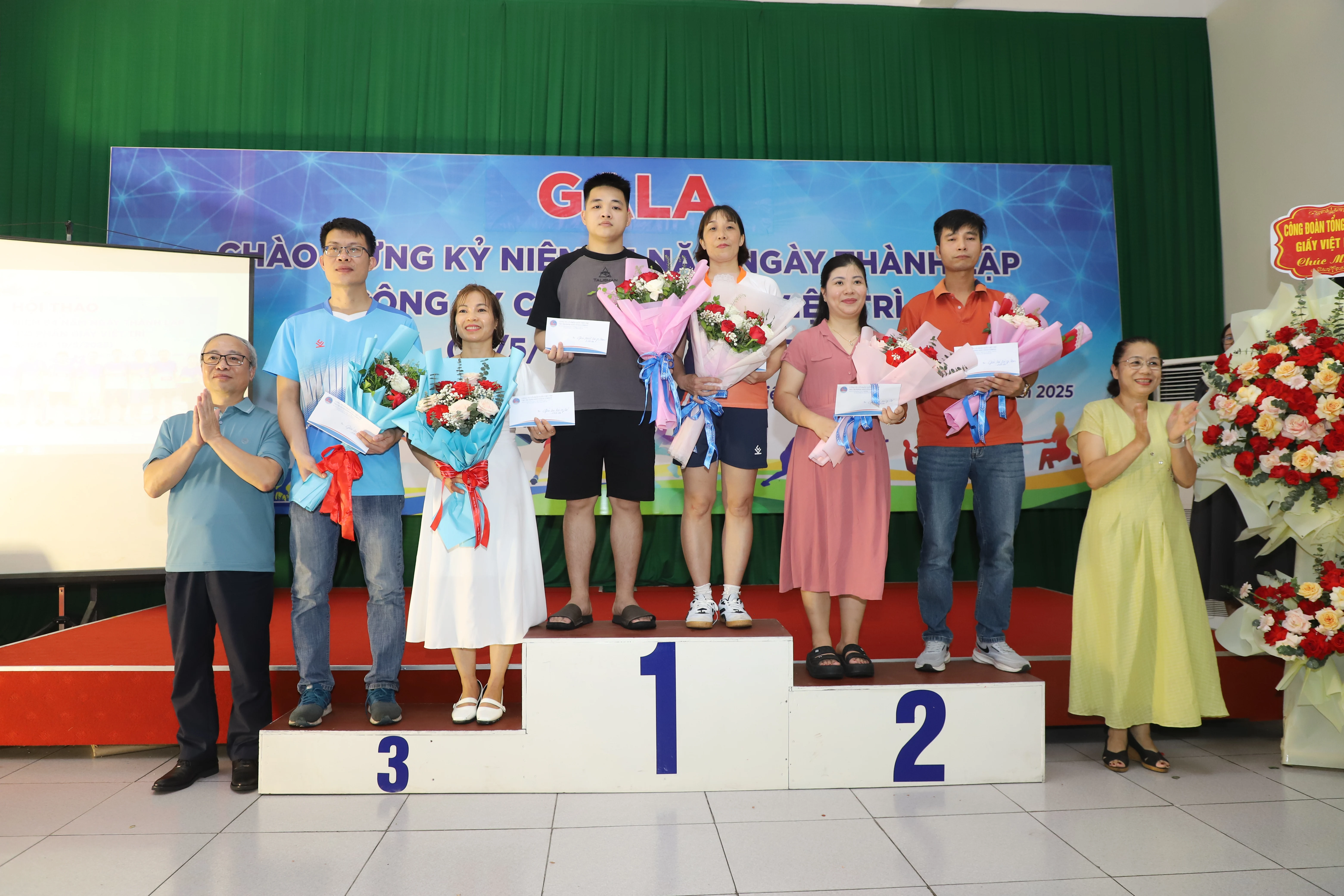 180 vận động viên tham gia Hội thao Công ty Giấy Việt Trì