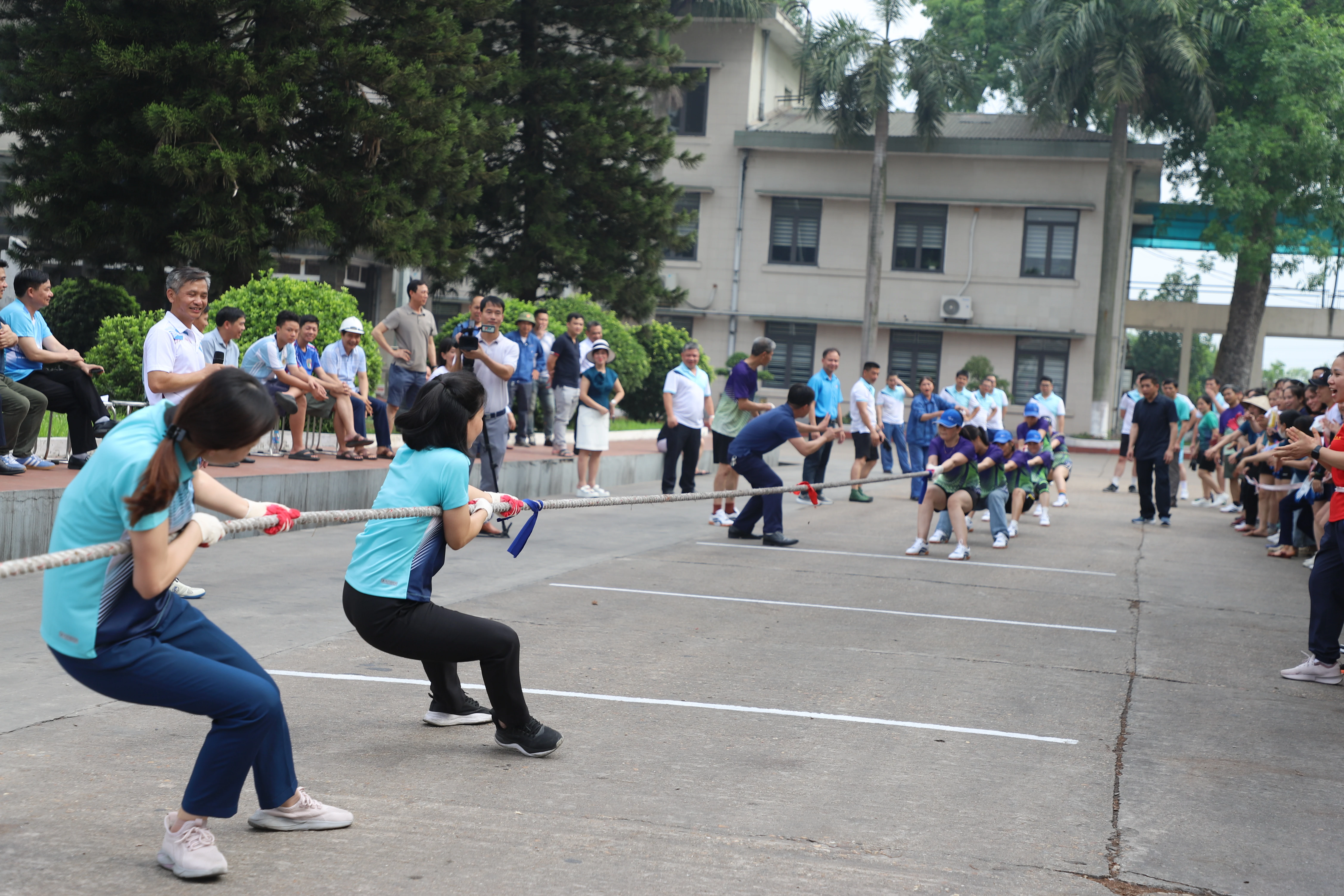 180 vận động viên tham gia Hội thao Công ty Giấy Việt Trì