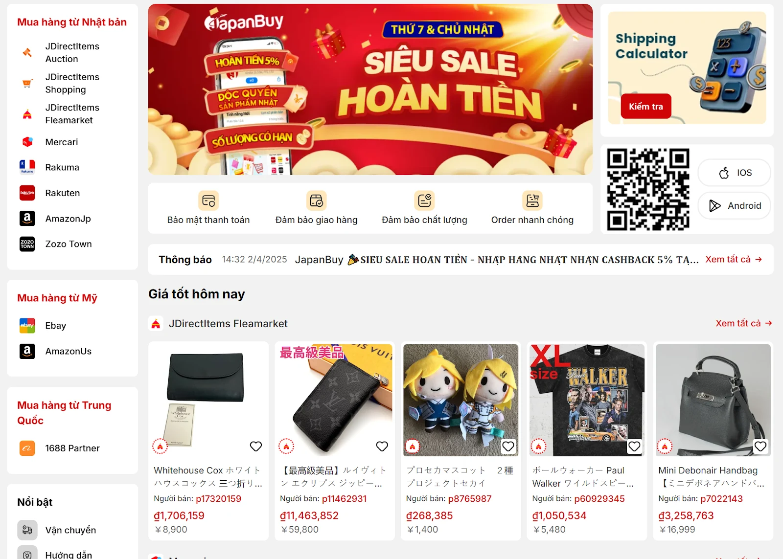 Dịch vụ mua hộ hàng Nhật Bản từ Japanbuy, đơn giản và an toàn