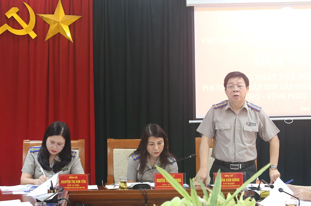 Cục THADS Phú Thọ, Vĩnh Phúc, Hòa Bình họp thống nhất phương án sắp xếp, sáp nhập