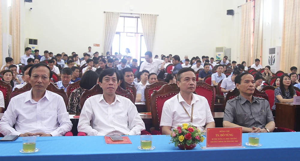 Khai mạc lớp bồi dưỡng nghiệp vụ công tác kiểm tra, giám sát và thi hành kỷ luật Đảng