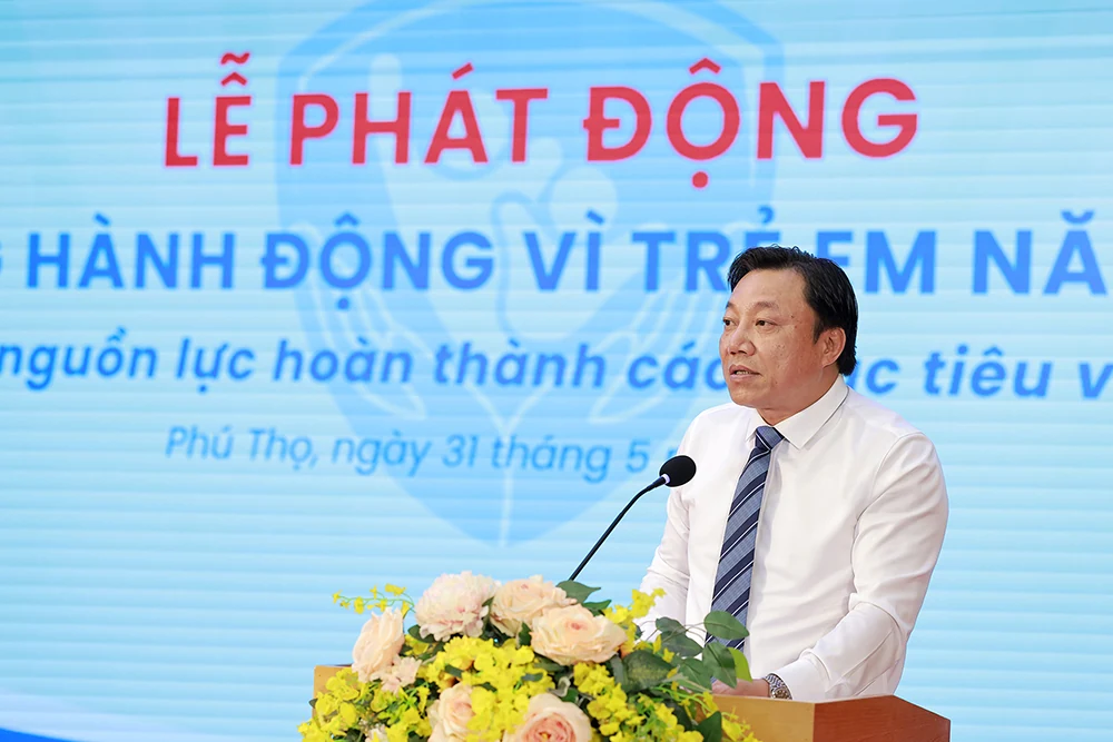 Lễ phát động tháng hành động vì trẻ em năm 2025