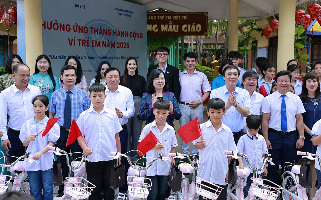 Lễ phát động tháng hành động vì trẻ em năm 2025