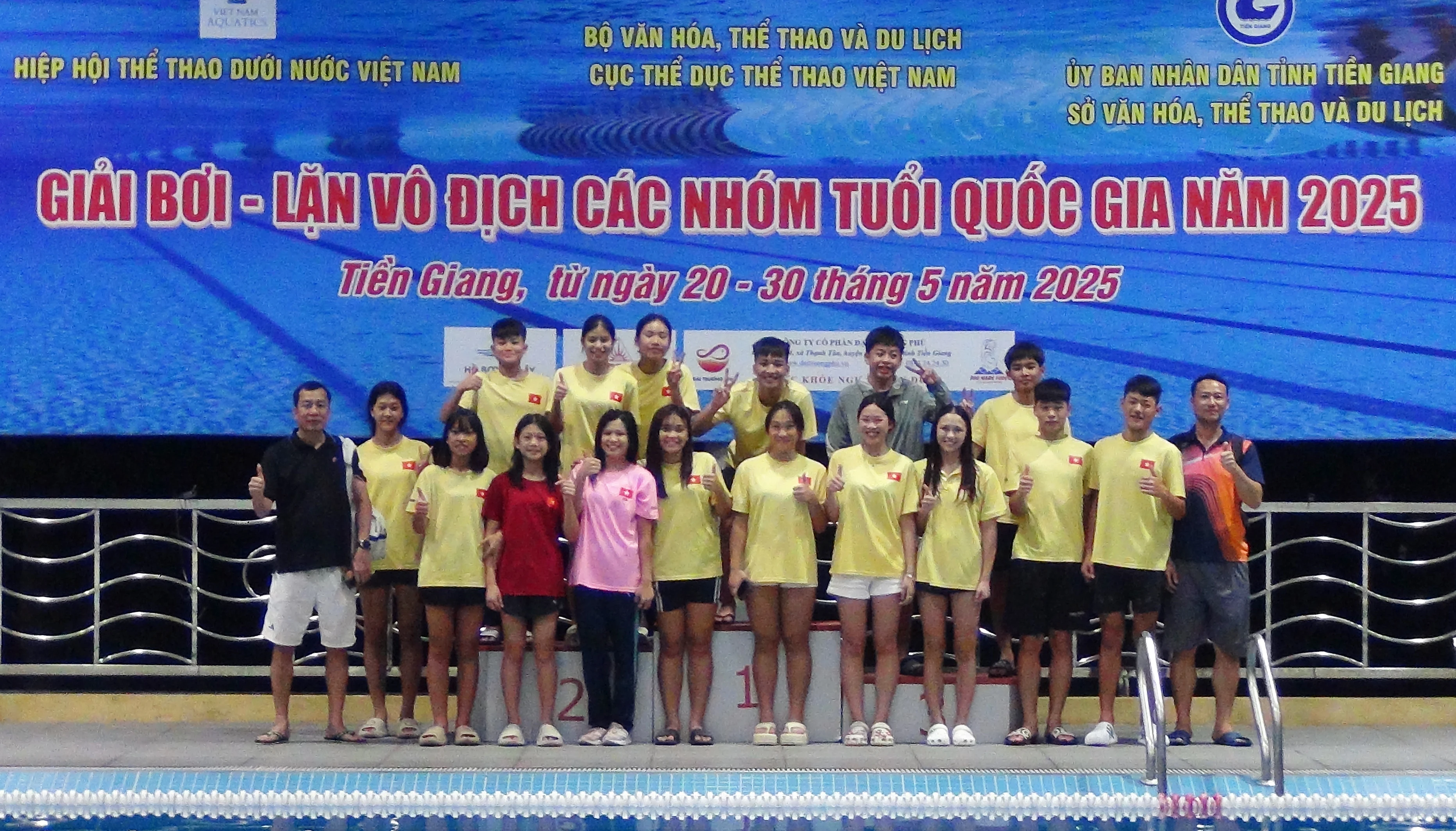 Phú Thọ gặt hái “Vàng” tại Giải Bơi - Lặn Vô địch các nhóm tuổi Quốc gia