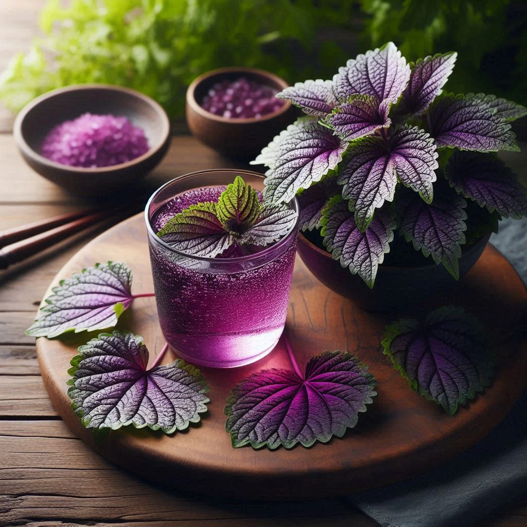 Một số trường hợp cần thận trọng khi uống nước lá tía tô