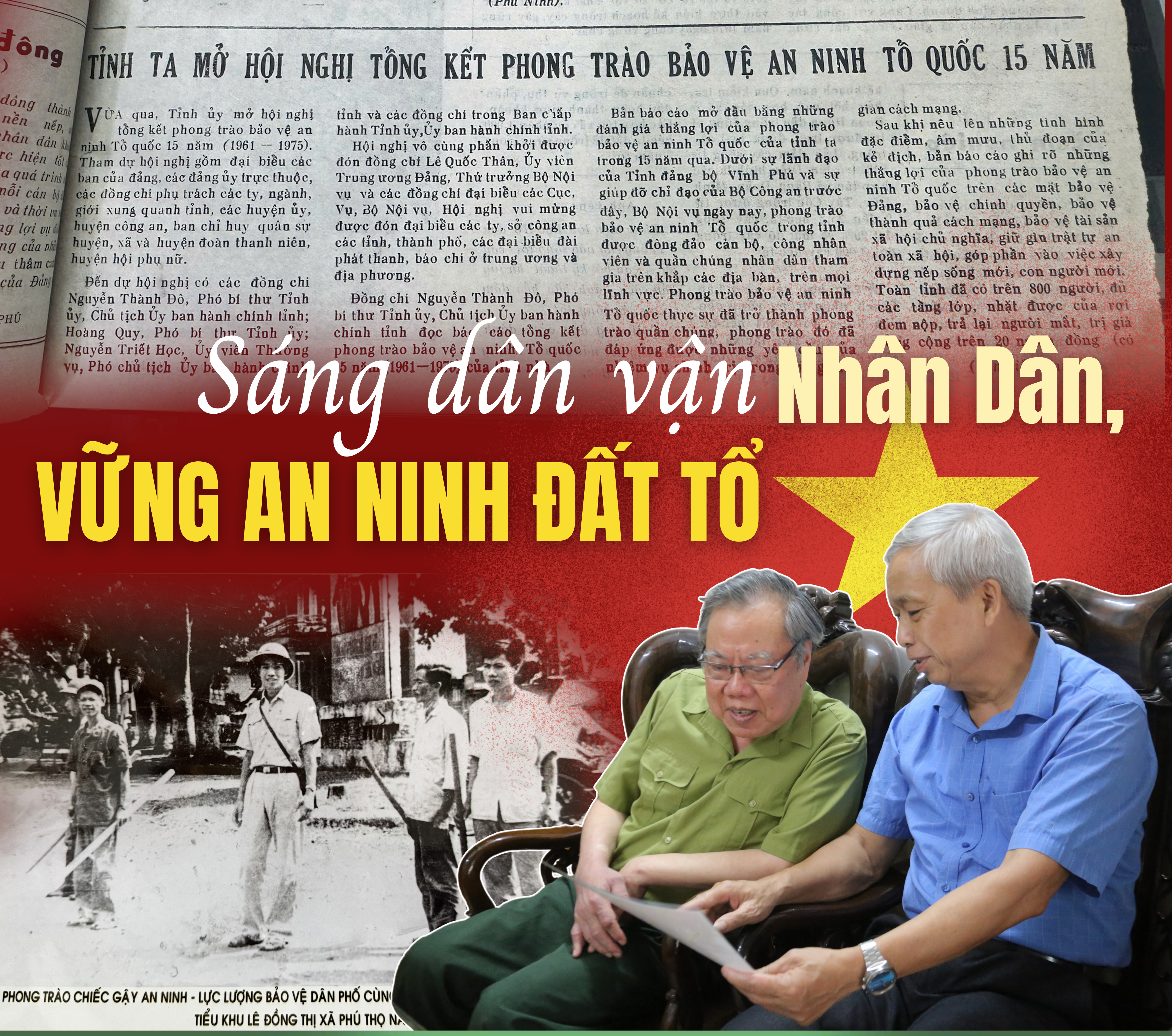 Sáng dân vận Nhân dân, vững an ninh Đất Tổ