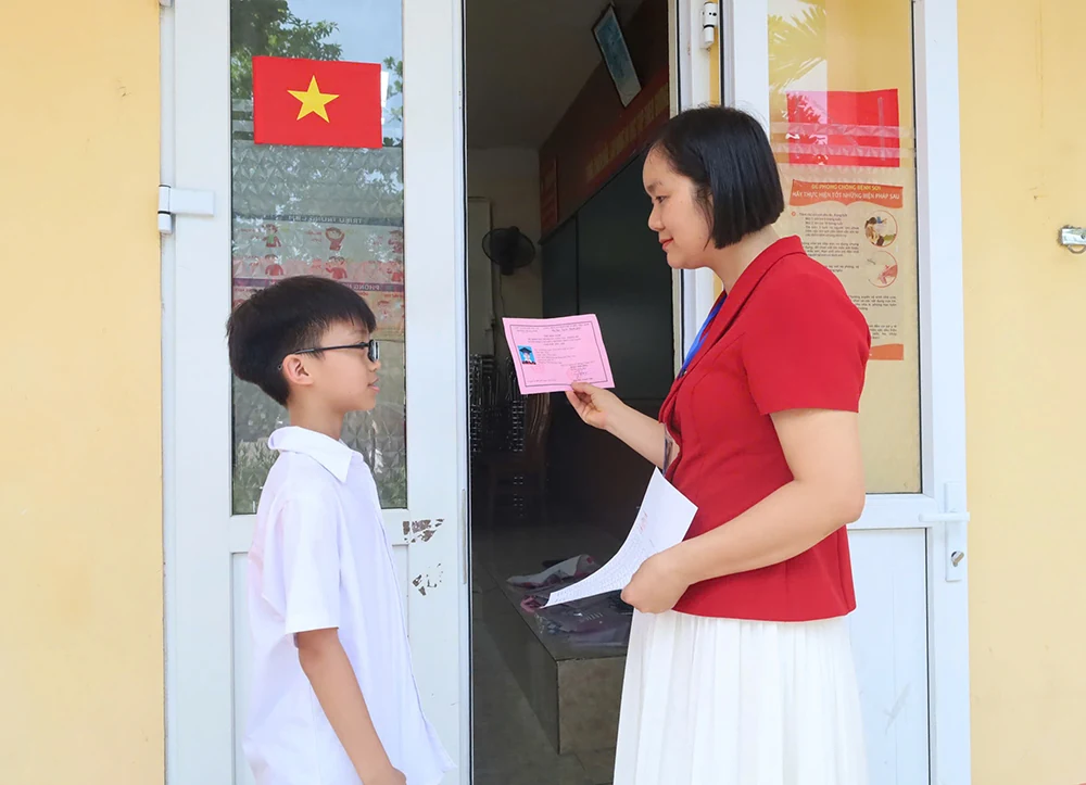 1.136 học sinh dự tuyển vào Trường THCS Văn Lang