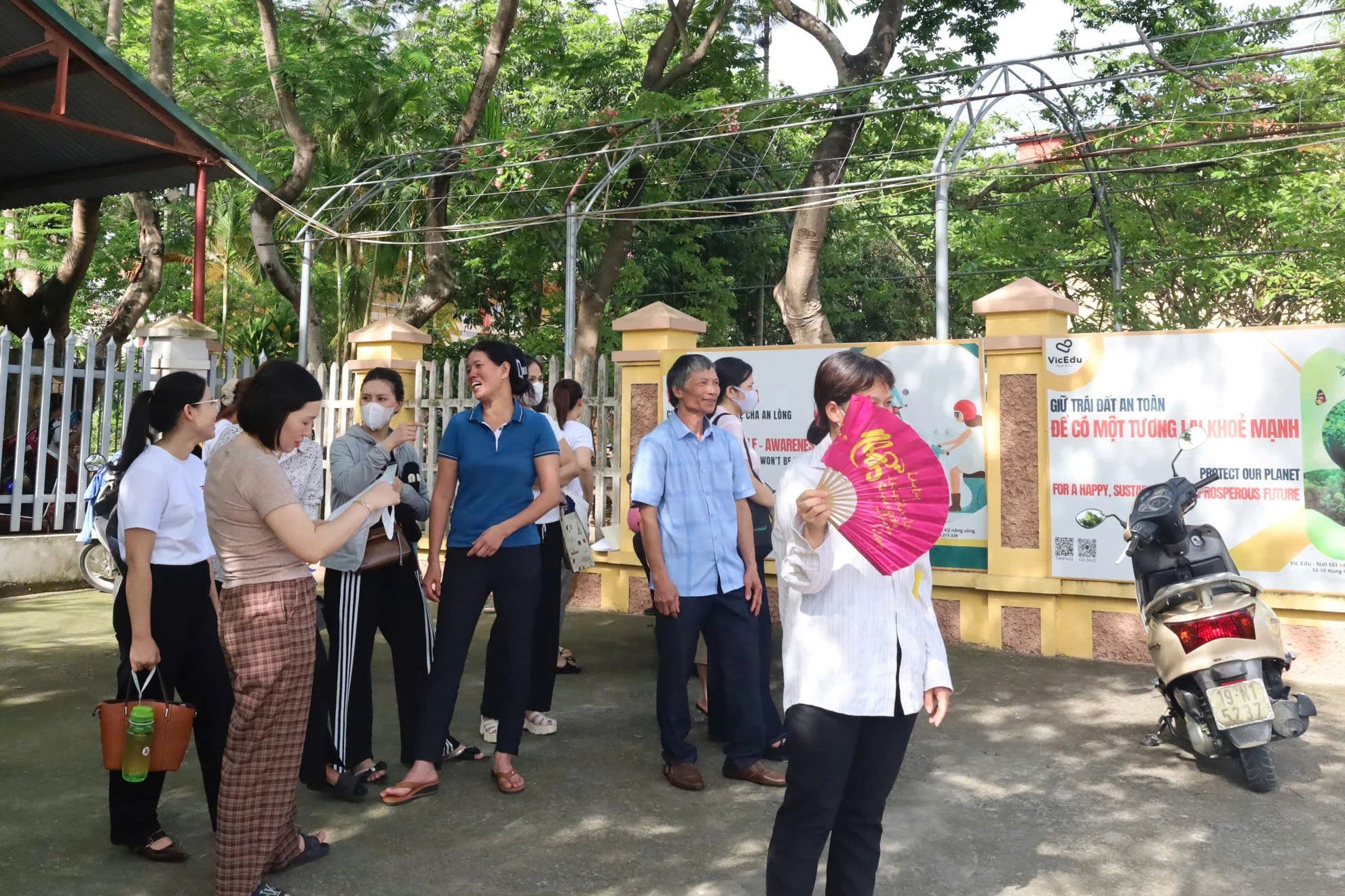 1.136 học sinh dự tuyển vào Trường THCS Văn Lang