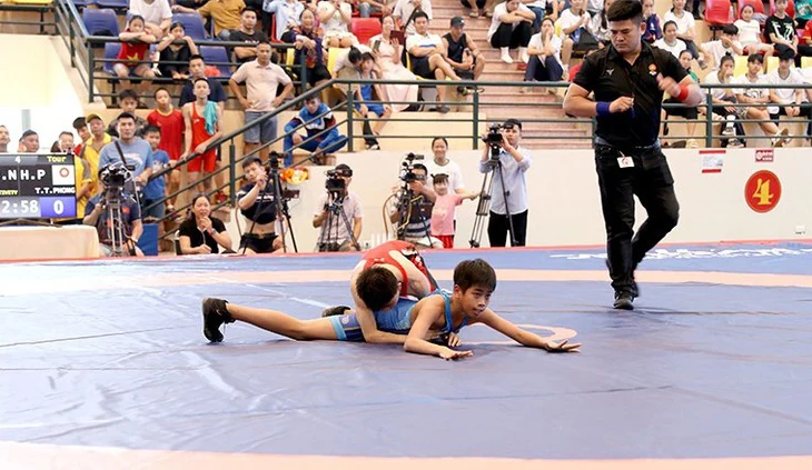 Phú Thọ giành 4 Huy chương tại Giải Vô địch các lứa tuổi trẻ Vật cổ điển, Vật tự do Quốc gia