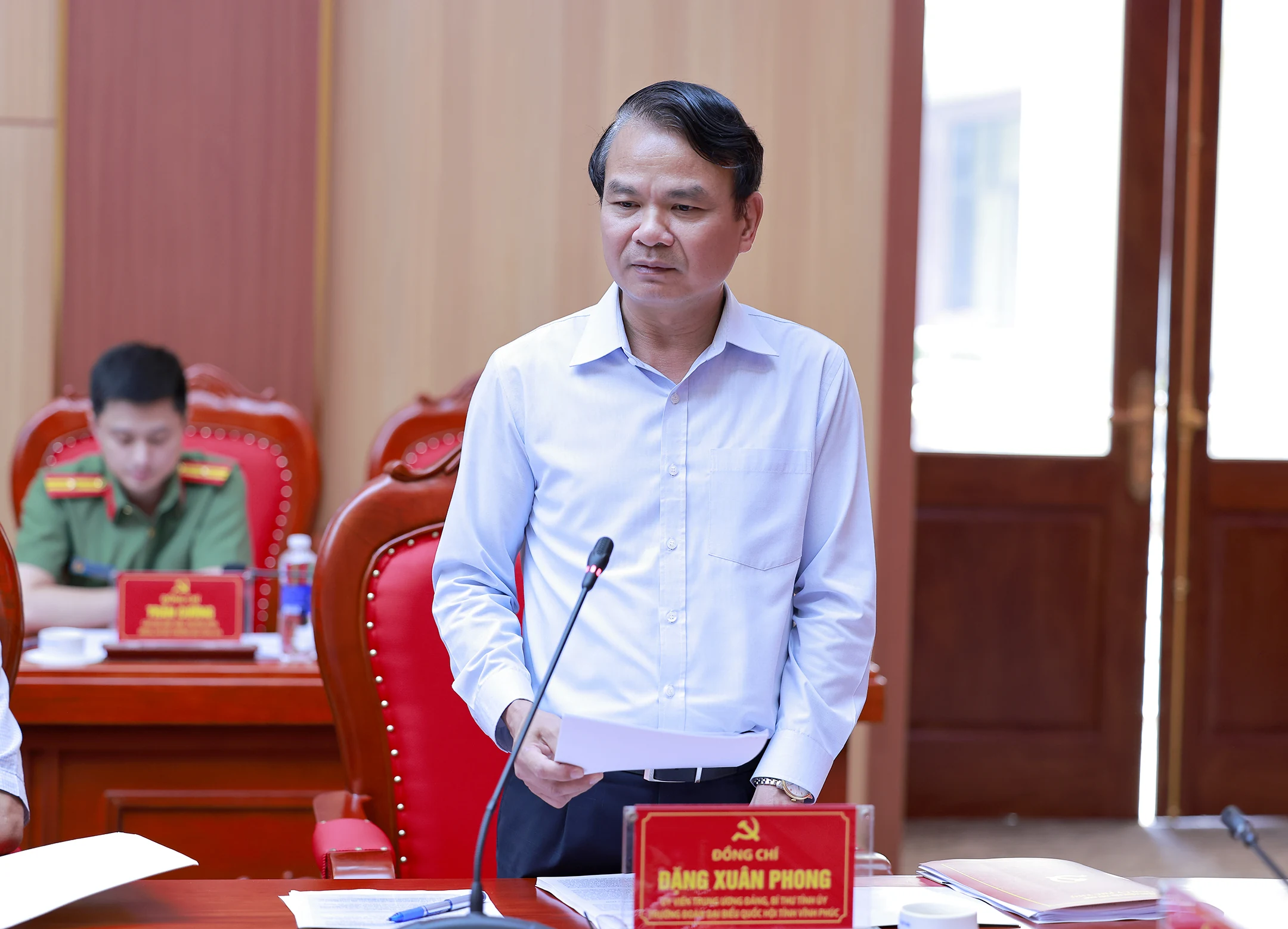 Bộ trưởng Bộ Công an Lương Tam Quang làm việc với Ban Thường vụ Tỉnh ủy Phú Thọ, Vĩnh Phúc, Hòa Bình