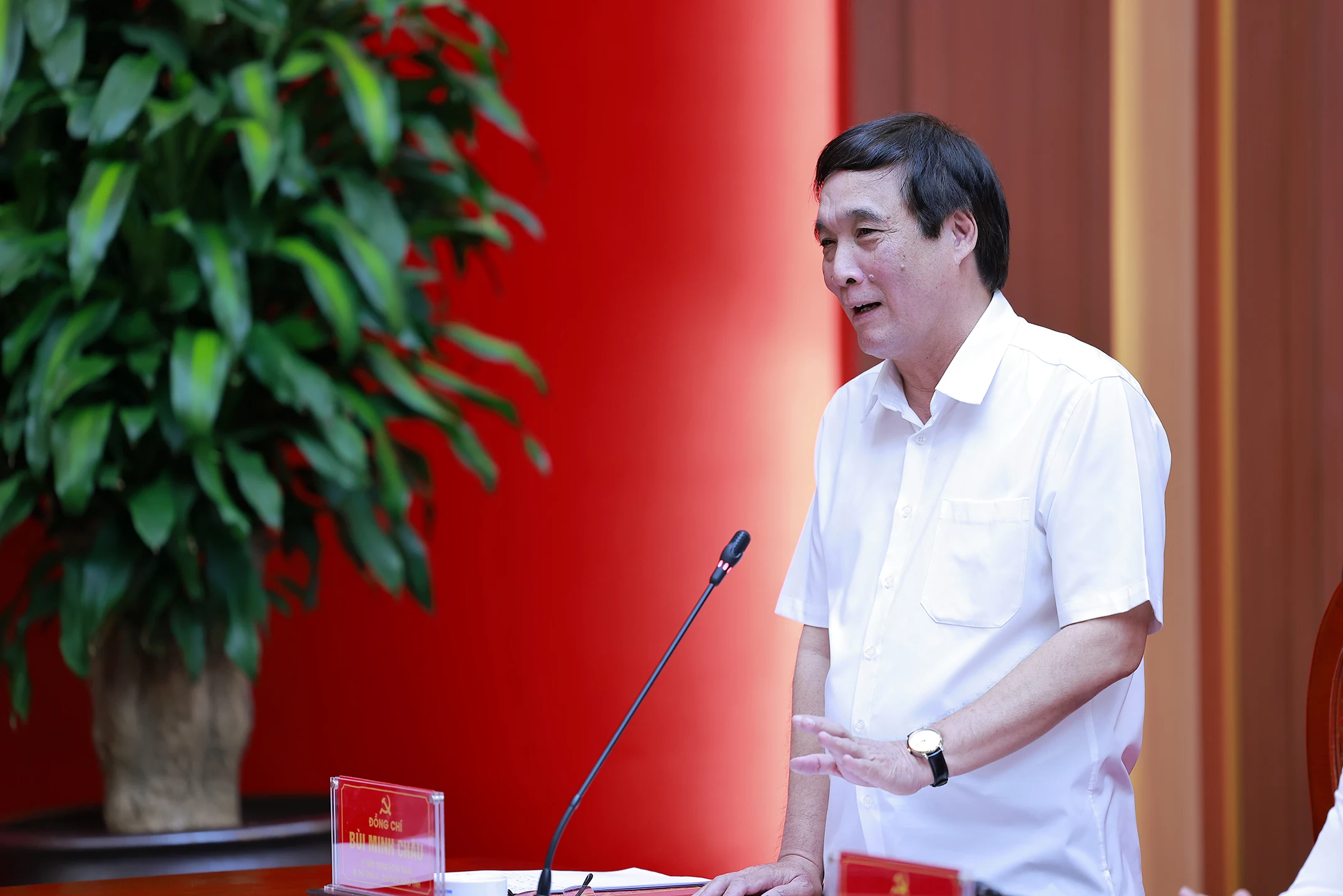 Bộ trưởng Bộ Công an Lương Tam Quang làm việc với Ban Thường vụ Tỉnh ủy Phú Thọ, Vĩnh Phúc, Hòa Bình