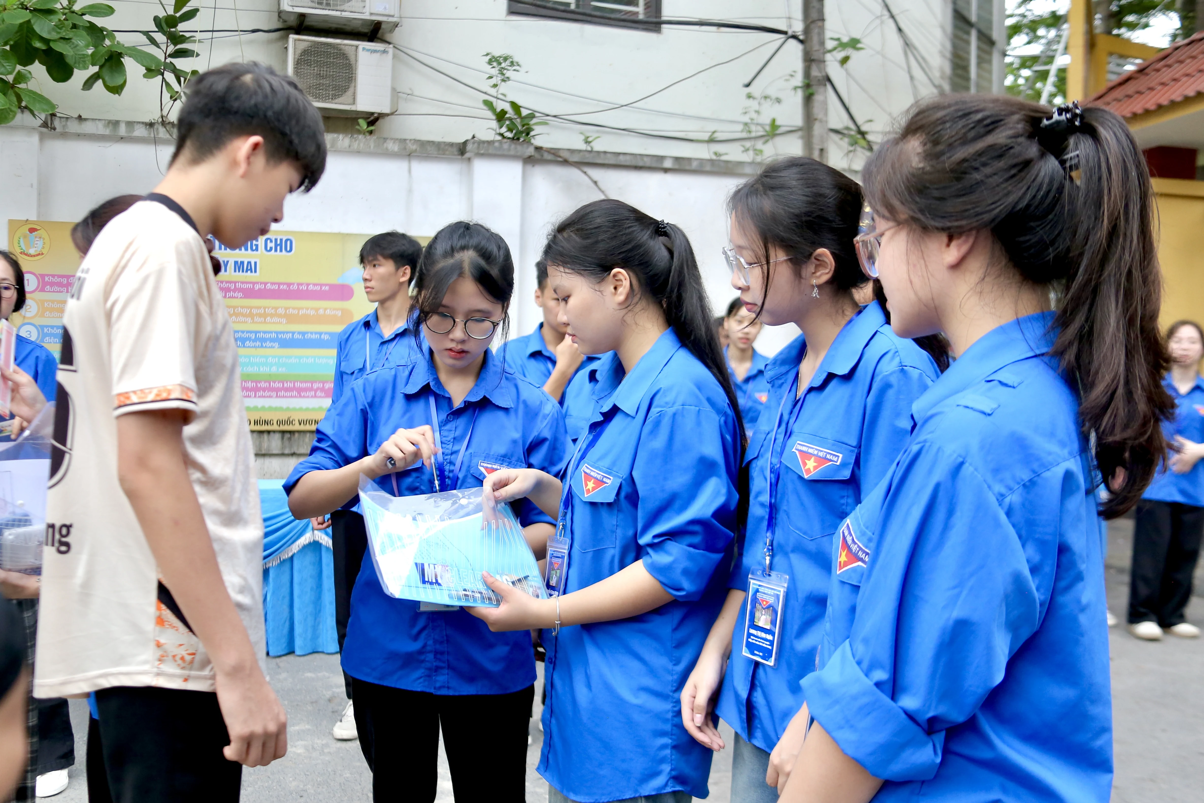 Lan tỏa tinh thần tình nguyện tiếp sức mùa thi của đoàn viên, thanh niên