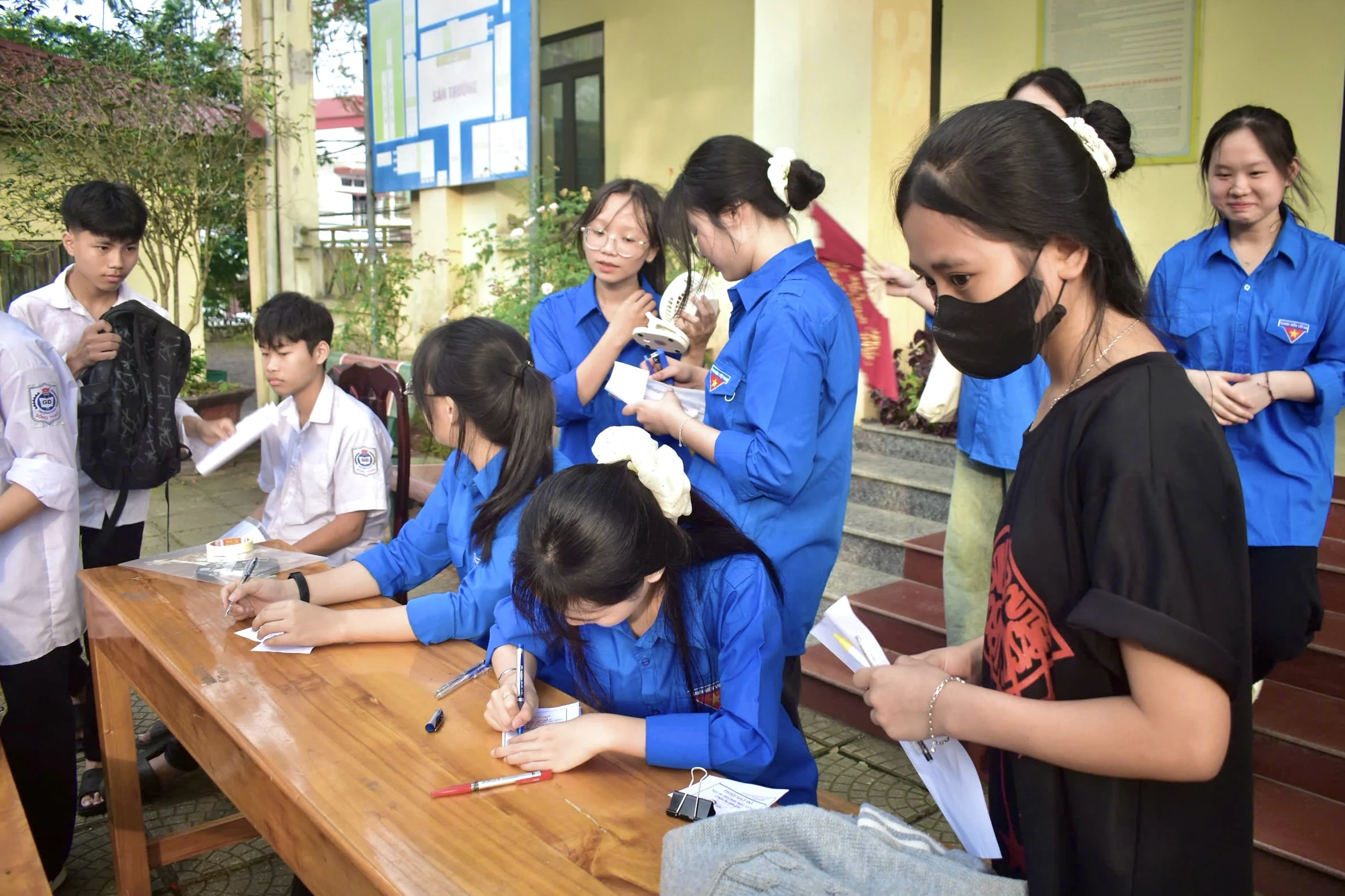 Lan tỏa tinh thần tình nguyện tiếp sức mùa thi của đoàn viên, thanh niên