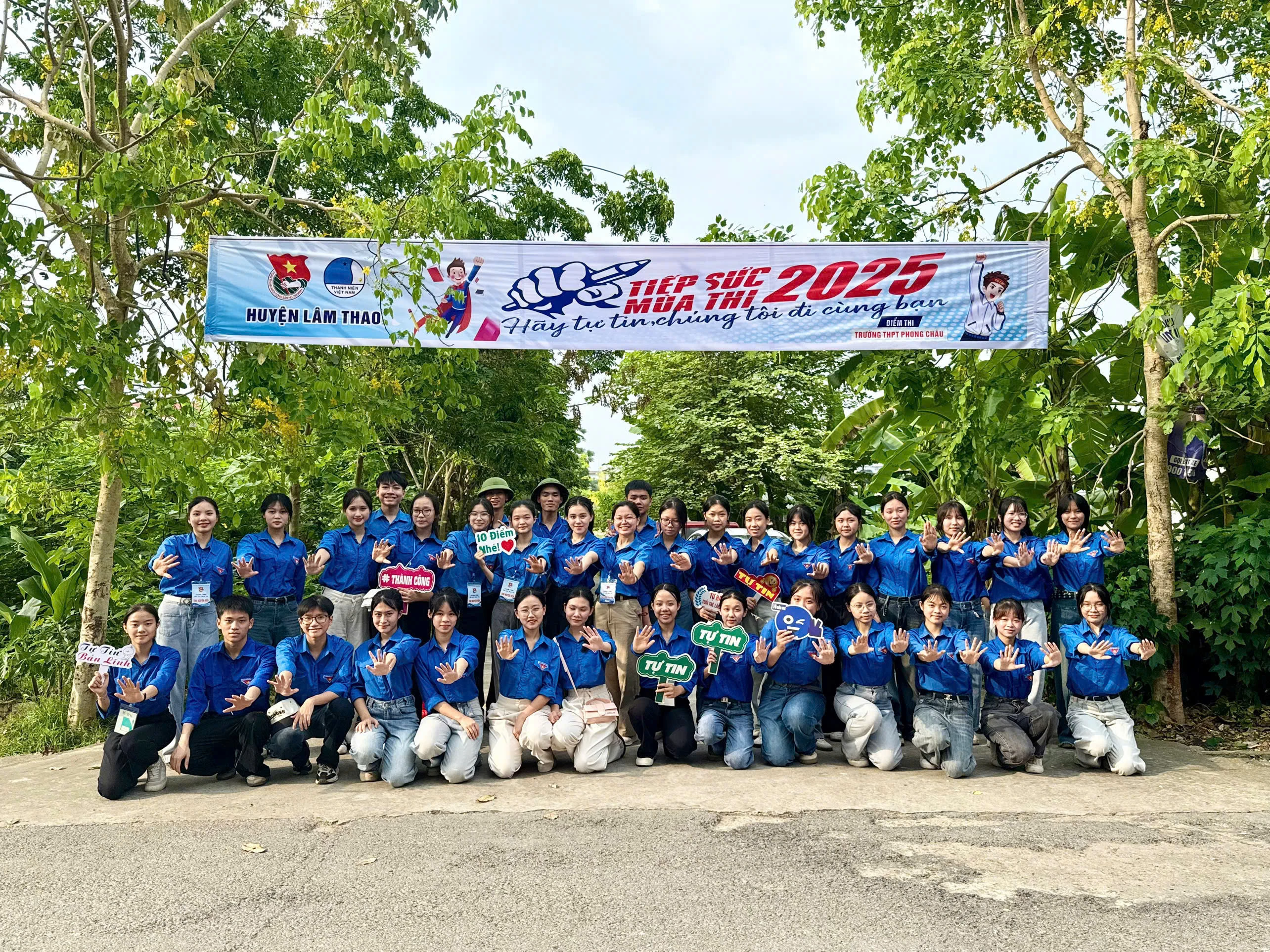 Lan tỏa tinh thần tình nguyện tiếp sức mùa thi của đoàn viên, thanh niên