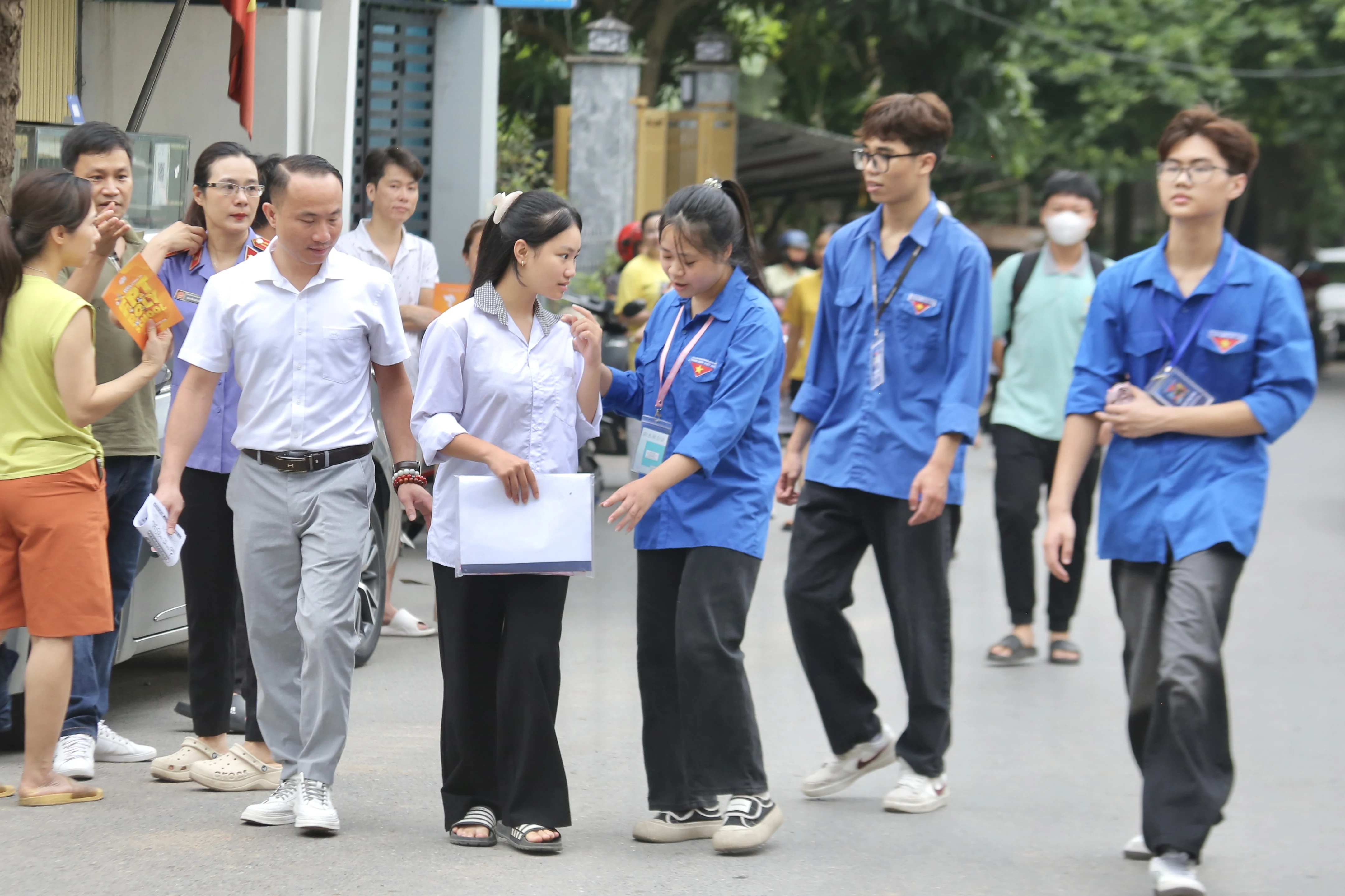 Lan tỏa tinh thần tình nguyện tiếp sức mùa thi của đoàn viên, thanh niên