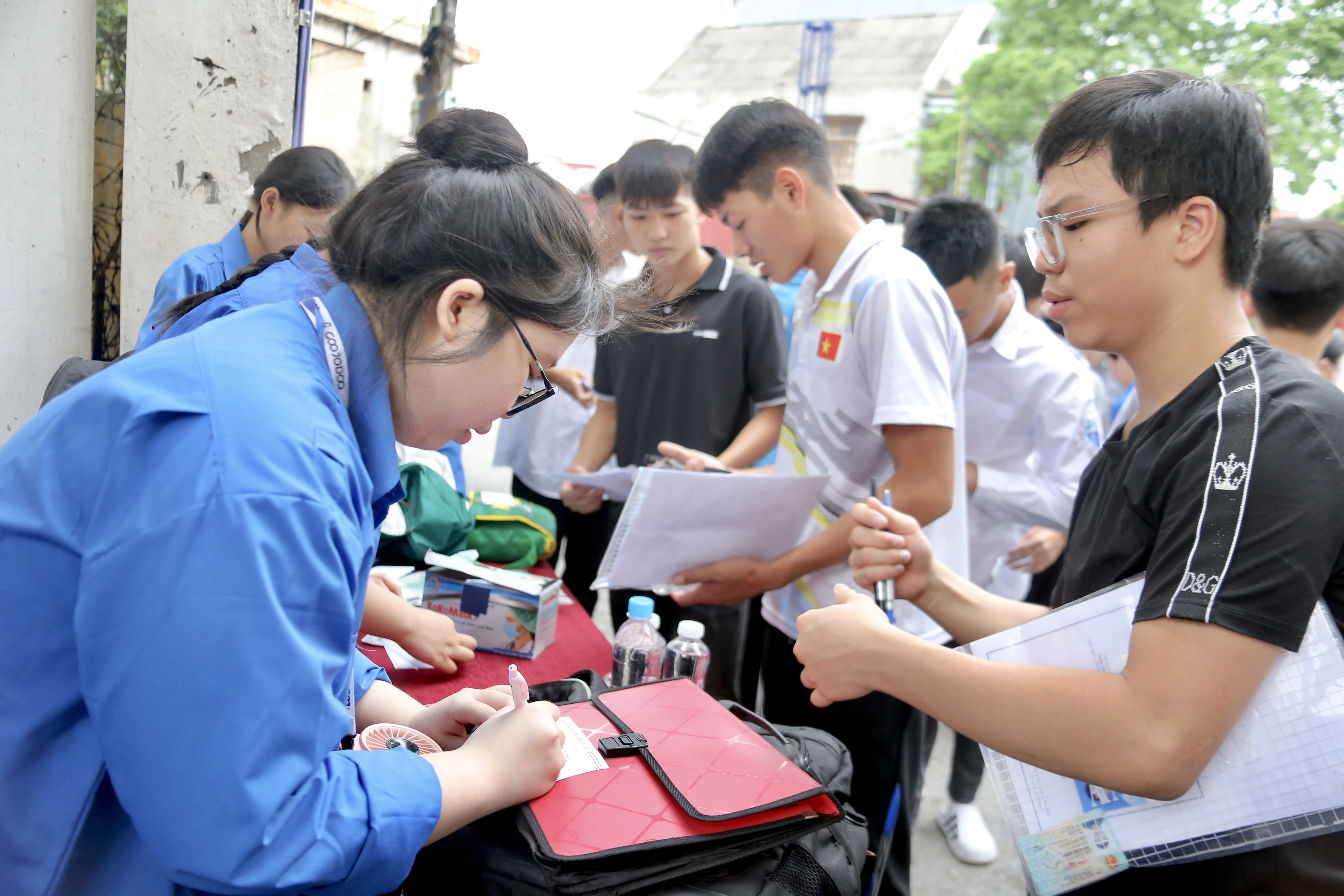 Lan tỏa tinh thần tình nguyện tiếp sức mùa thi của đoàn viên, thanh niên