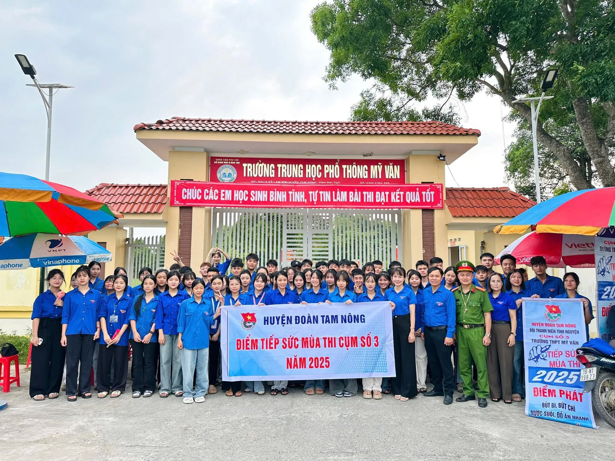 Lan tỏa tinh thần tình nguyện tiếp sức mùa thi của đoàn viên, thanh niên