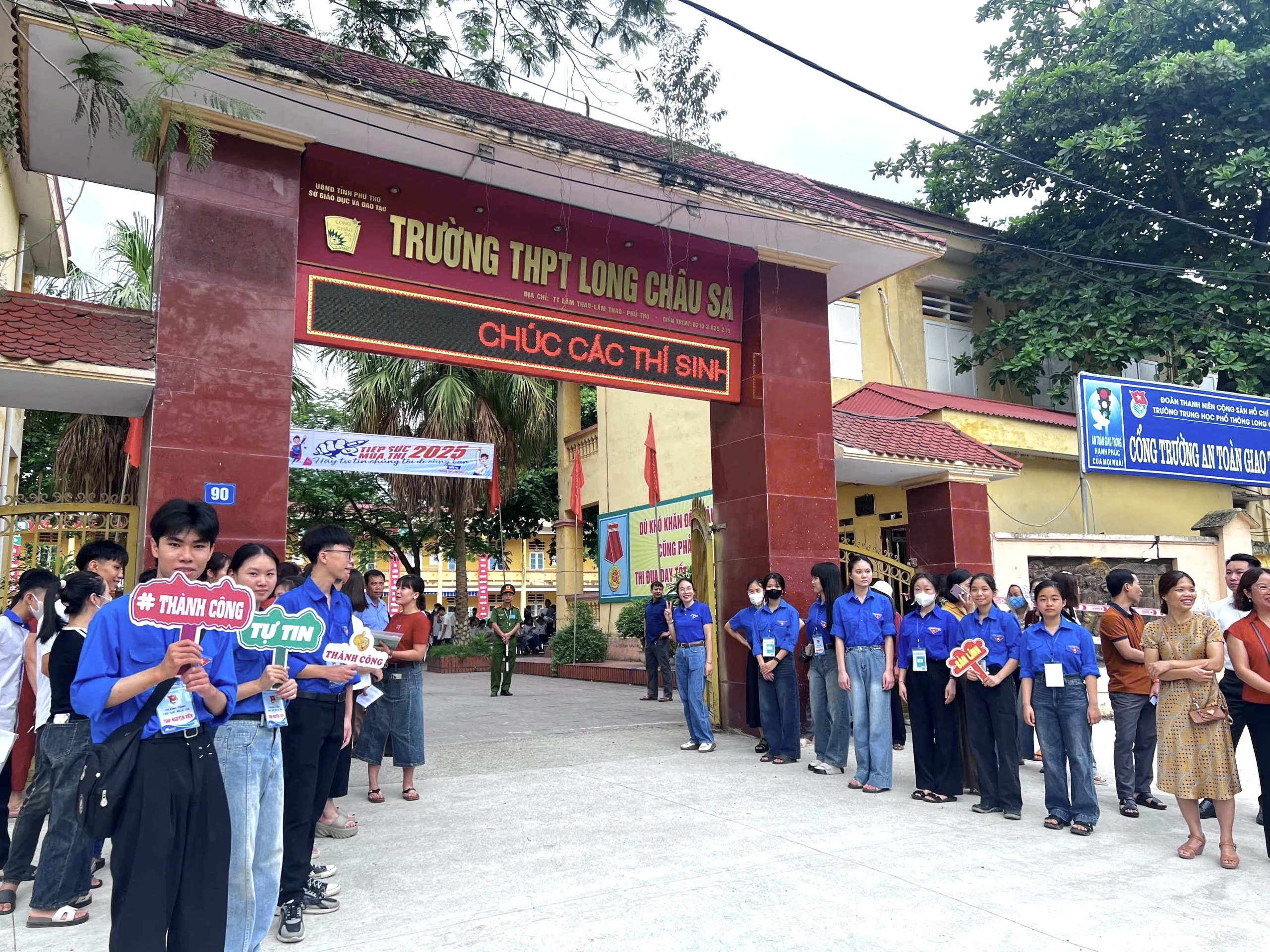 Lan tỏa tinh thần tình nguyện tiếp sức mùa thi của đoàn viên, thanh niên