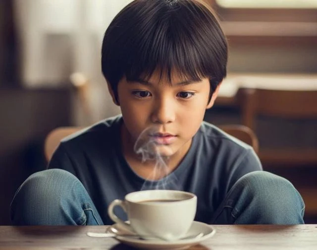 Có nên cho trẻ em uống cà phê không?