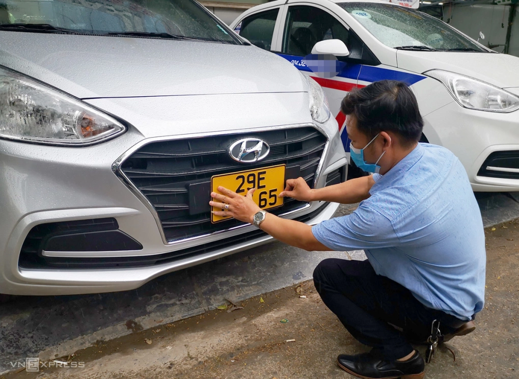 Biển số xe của các tỉnh, thành từ 1/7