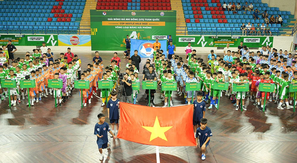 U11 Phú Thọ giành vé đến Vòng Chung kết Giải Bóng đá Nhi đồng toàn quốc Cúp Nestlé Milo 2025