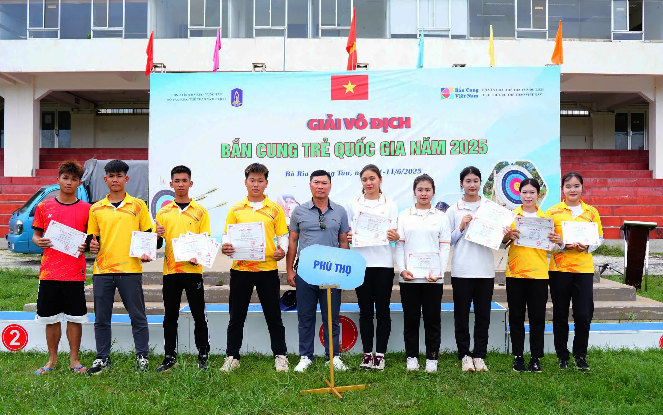 Phú Thọ giành 11 Huy chương tại Giải Vô địch Bắn cung trẻ Quốc gia năm 2025