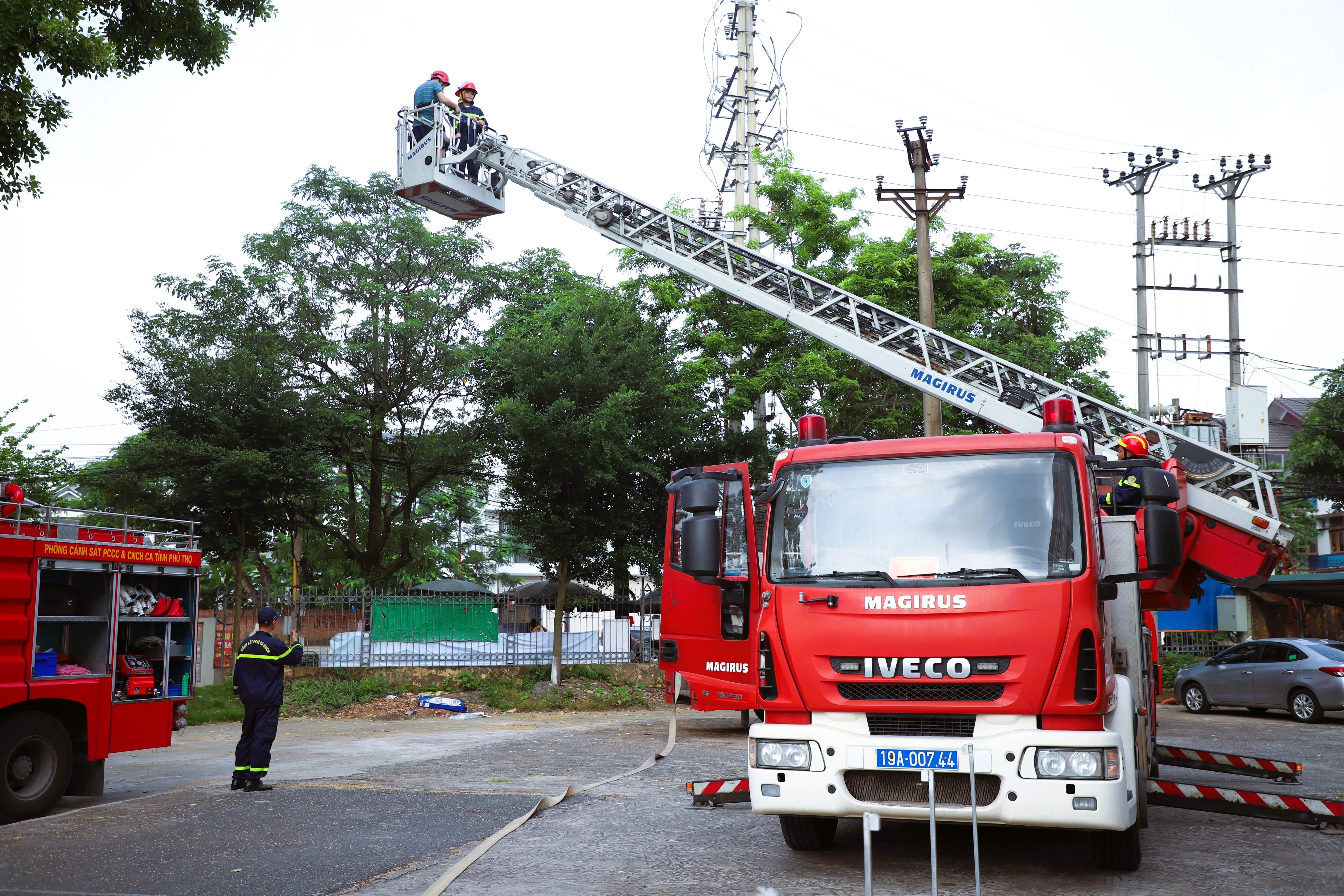 Một ngày trải nghiệm tại Trung tâm giáo dục cộng đồng về phòng cháy chữa cháy và cứu nạn cứu hộ