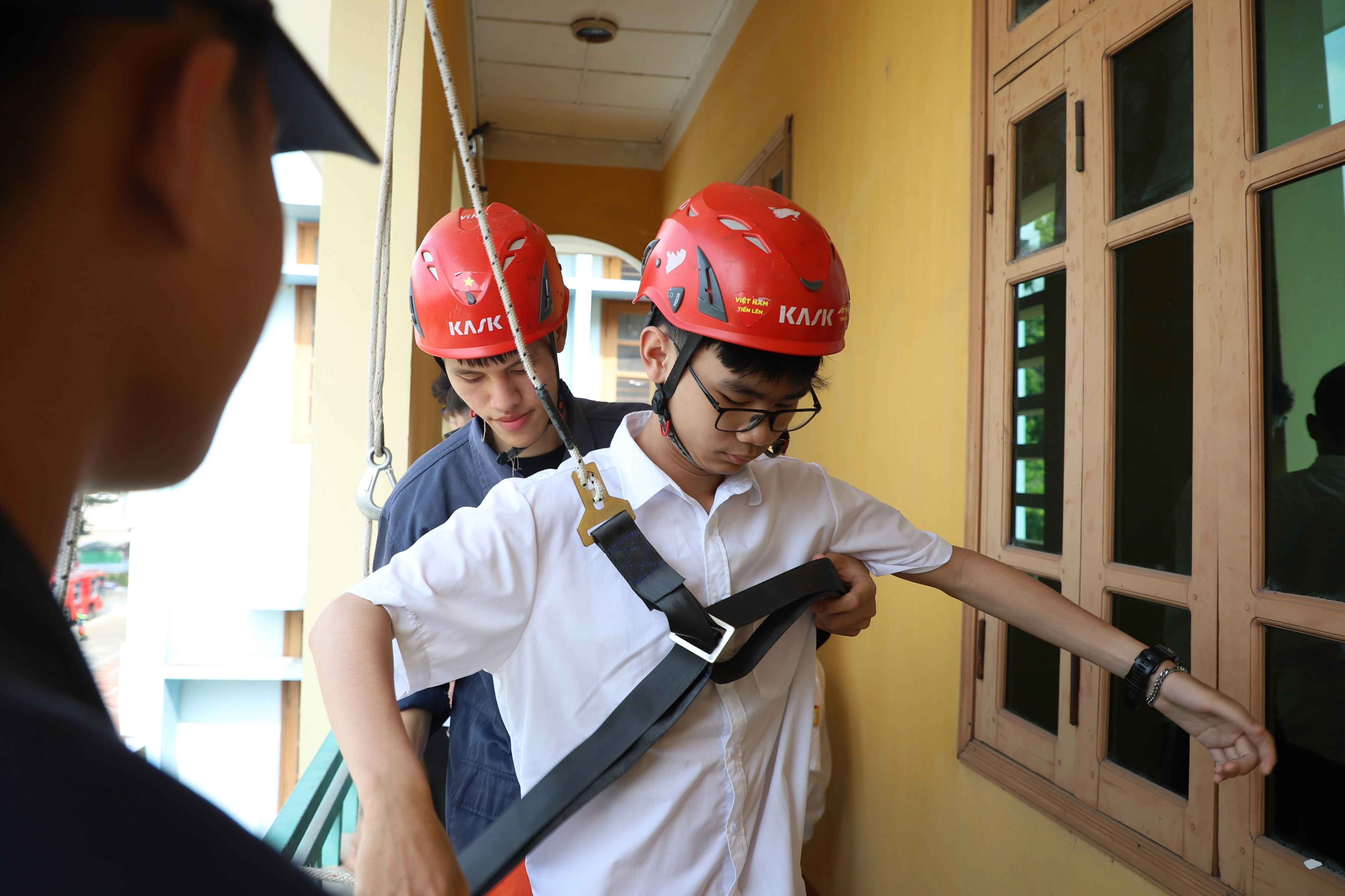 Một ngày trải nghiệm tại Trung tâm giáo dục cộng đồng về phòng cháy chữa cháy và cứu nạn cứu hộ