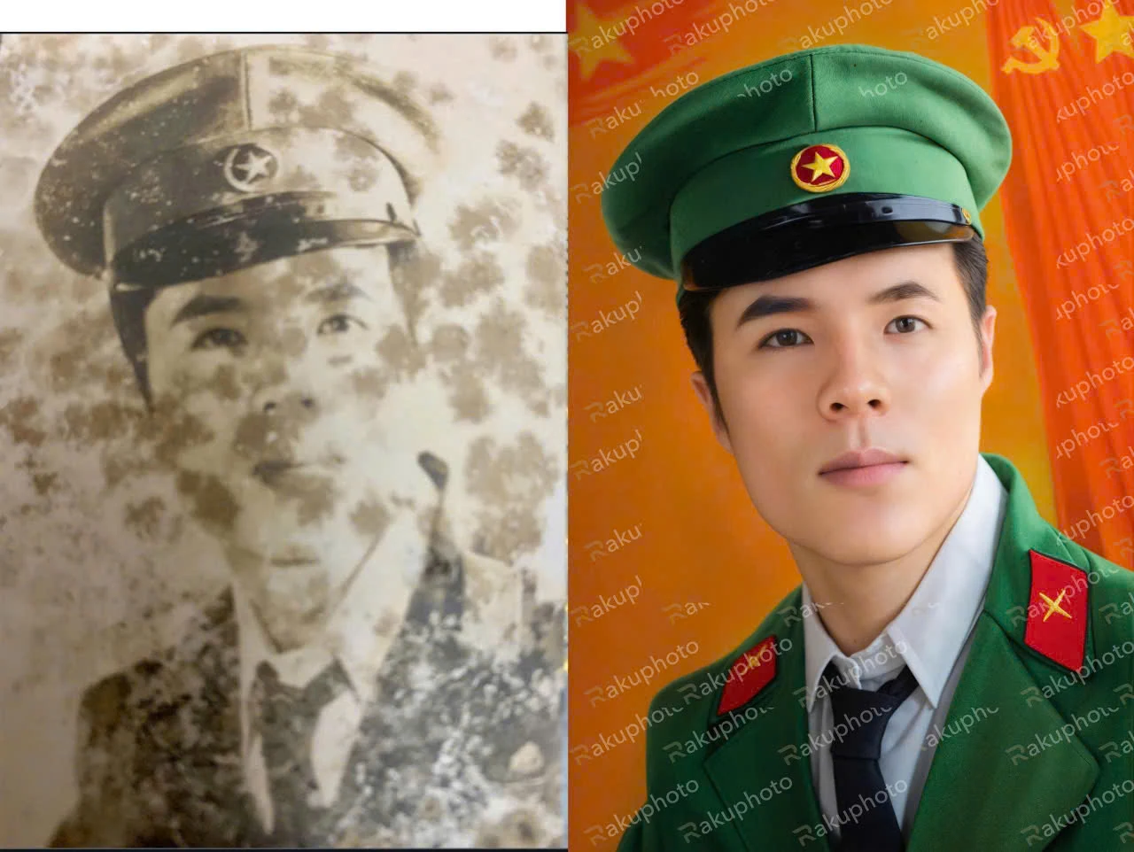 Phục dựng di ảnh liệt sĩ miễn phí