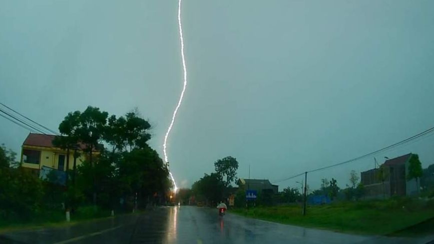 Một người đàn ông tử vong do bị sét đánh