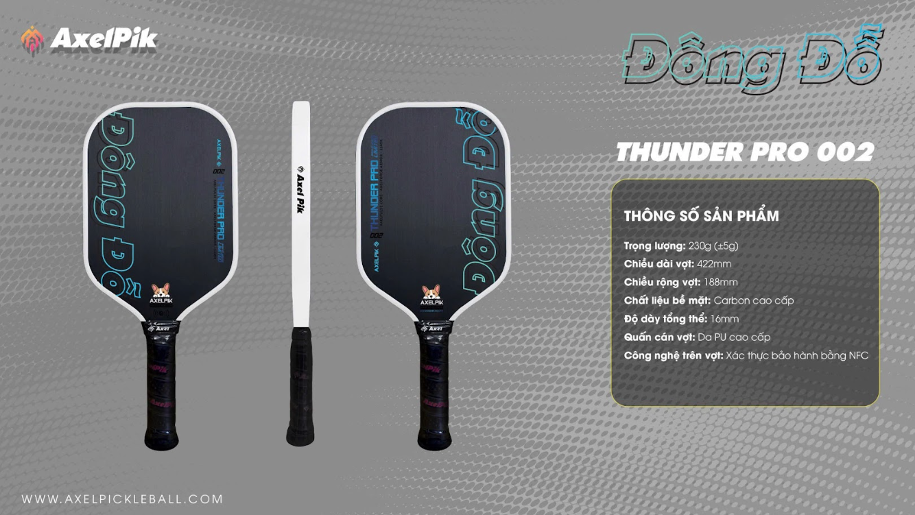 Axel Pik: Định hình Pickleball Việt Nam với vợt chất lượng và cá nhân hóa độc đáo