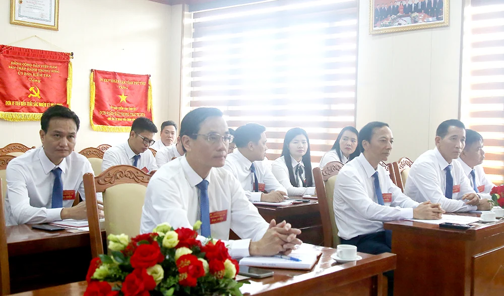 Đại hội Chi bộ cơ quan Uỷ ban Kiểm tra Tỉnh uỷ nhiệm kỳ 2025-2030