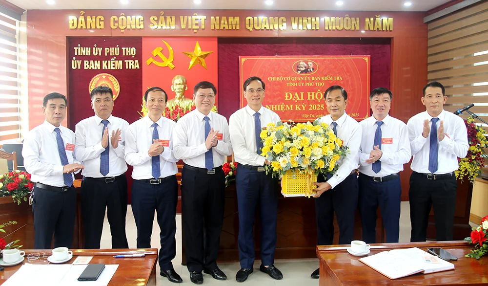 Đại hội Chi bộ cơ quan Uỷ ban Kiểm tra Tỉnh uỷ nhiệm kỳ 2025-2030