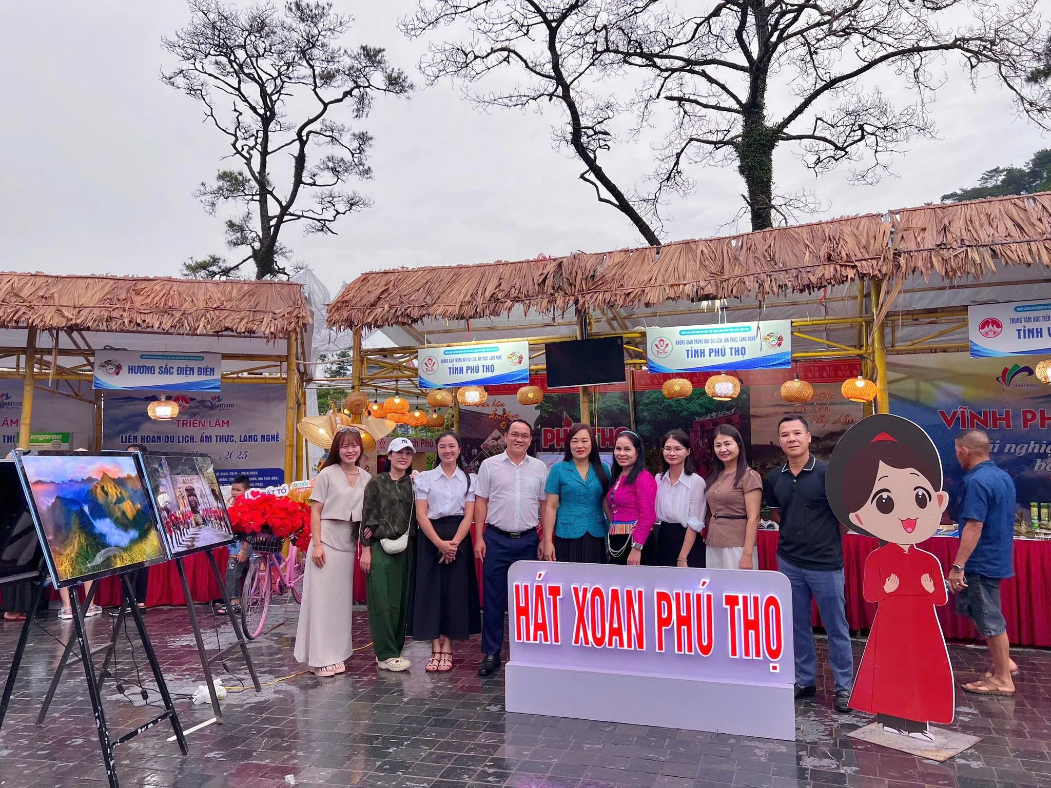 Phú Thọ tham gia Triển lãm Liên hoan du lịch, ẩm thực, làng nghề Vĩnh Phúc năm 2025