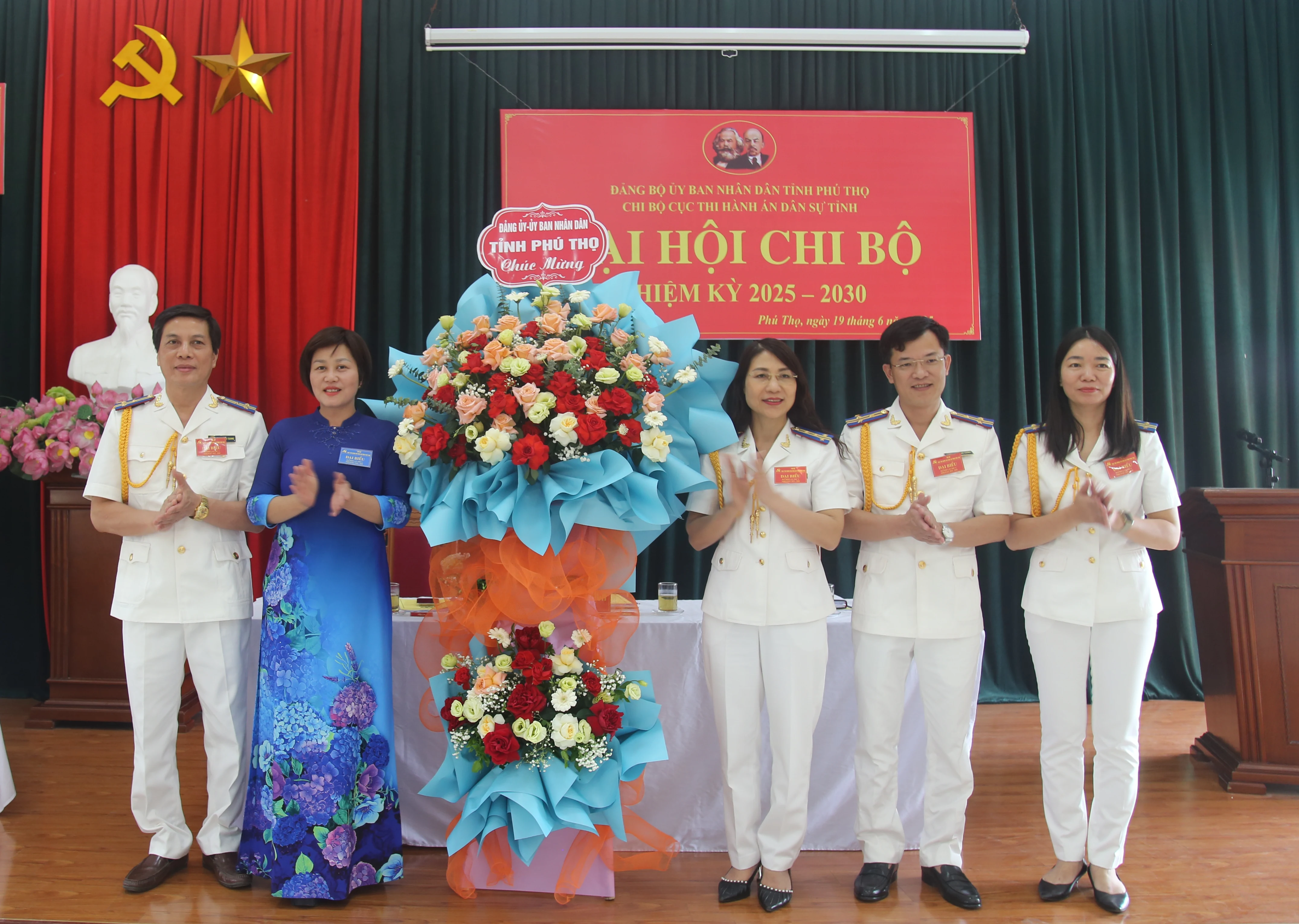 Đại hội Chi bộ Cục Thi hành án dân sự tỉnh nhiệm kỳ 2025 - 2030