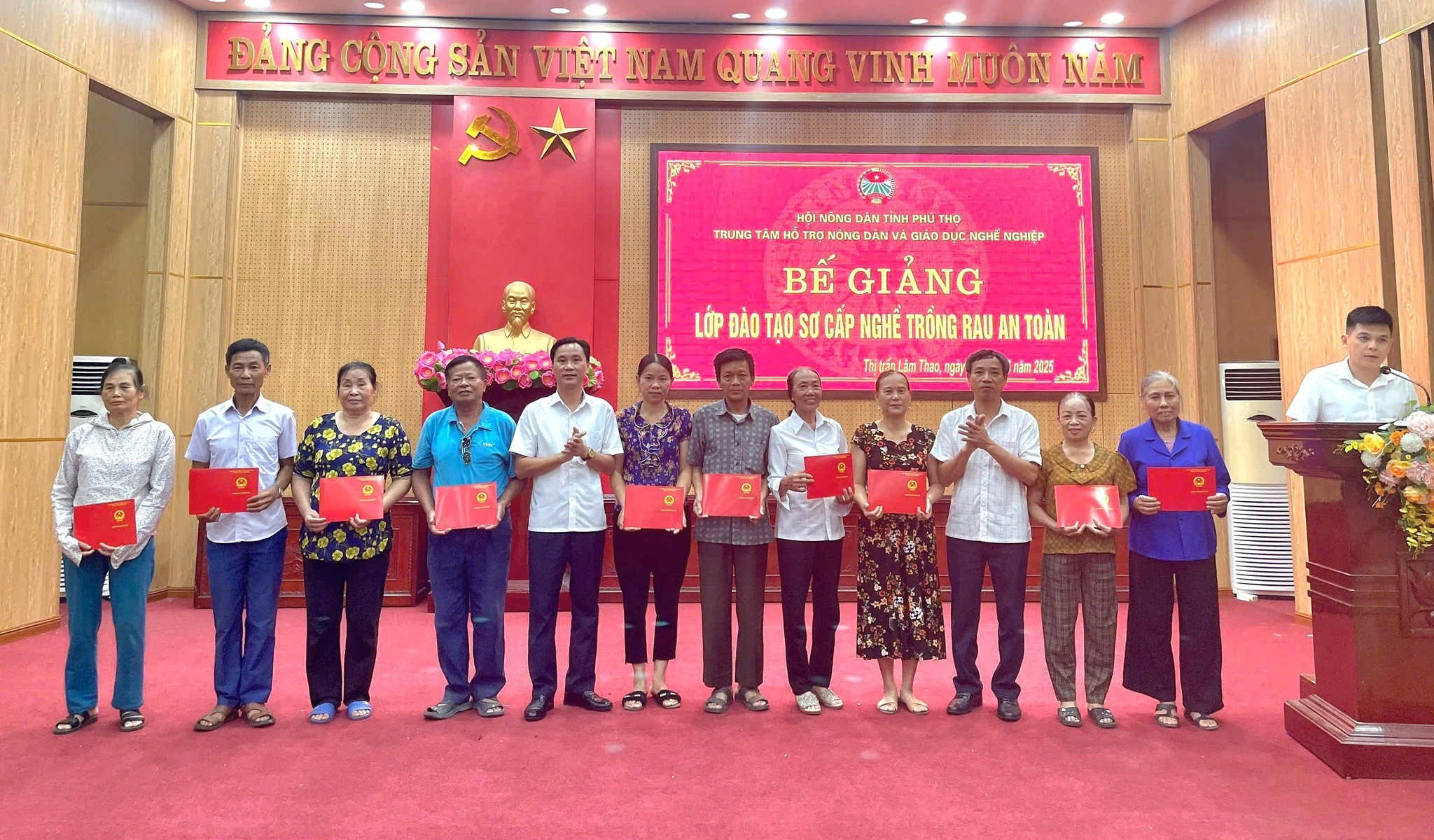 Trên 90% nông dân có việc làm sau đào tạo nghề