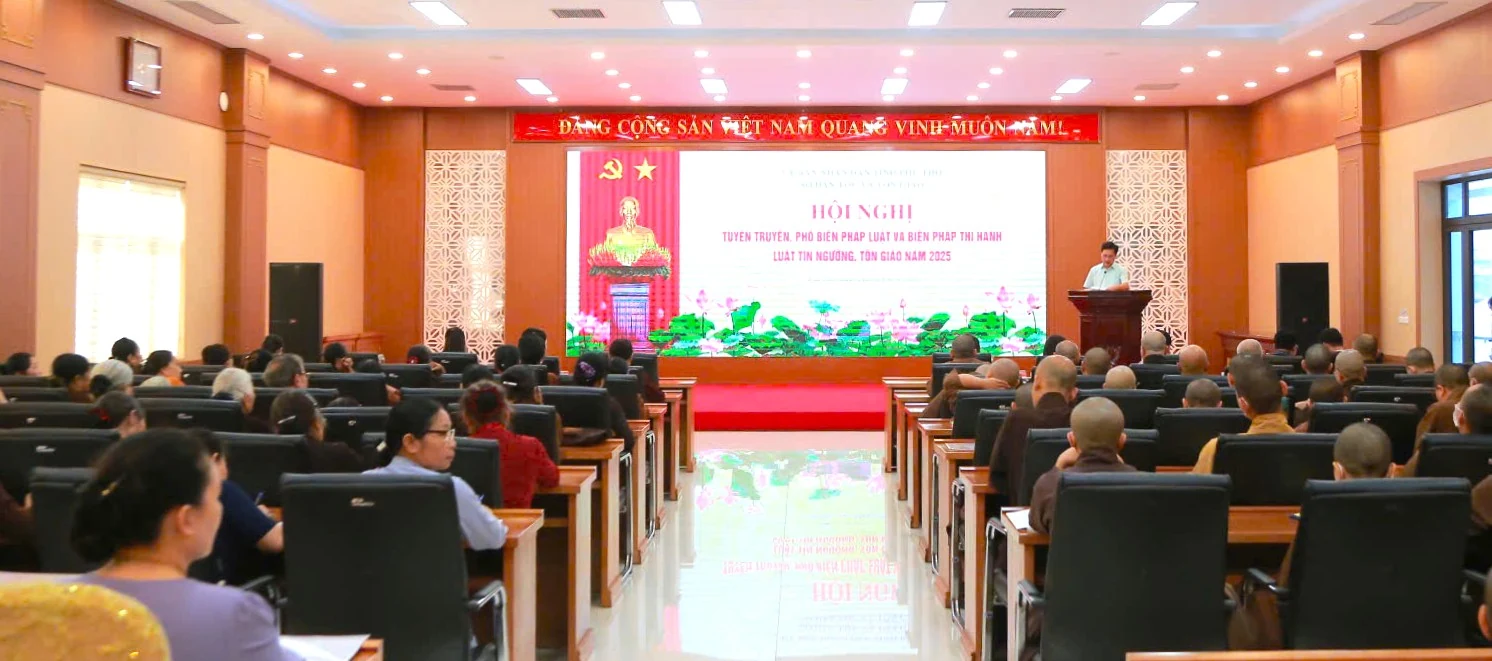 Tuyên truyền, phổ biến pháp luật và biện pháp thi hành Luật tín ngưỡng, tôn giáo