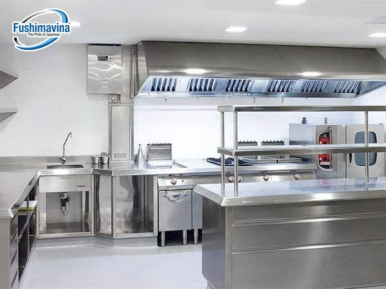 Thi công bếp công nghiệp chất lượng cao - Giải pháp trọn gói từ Kama